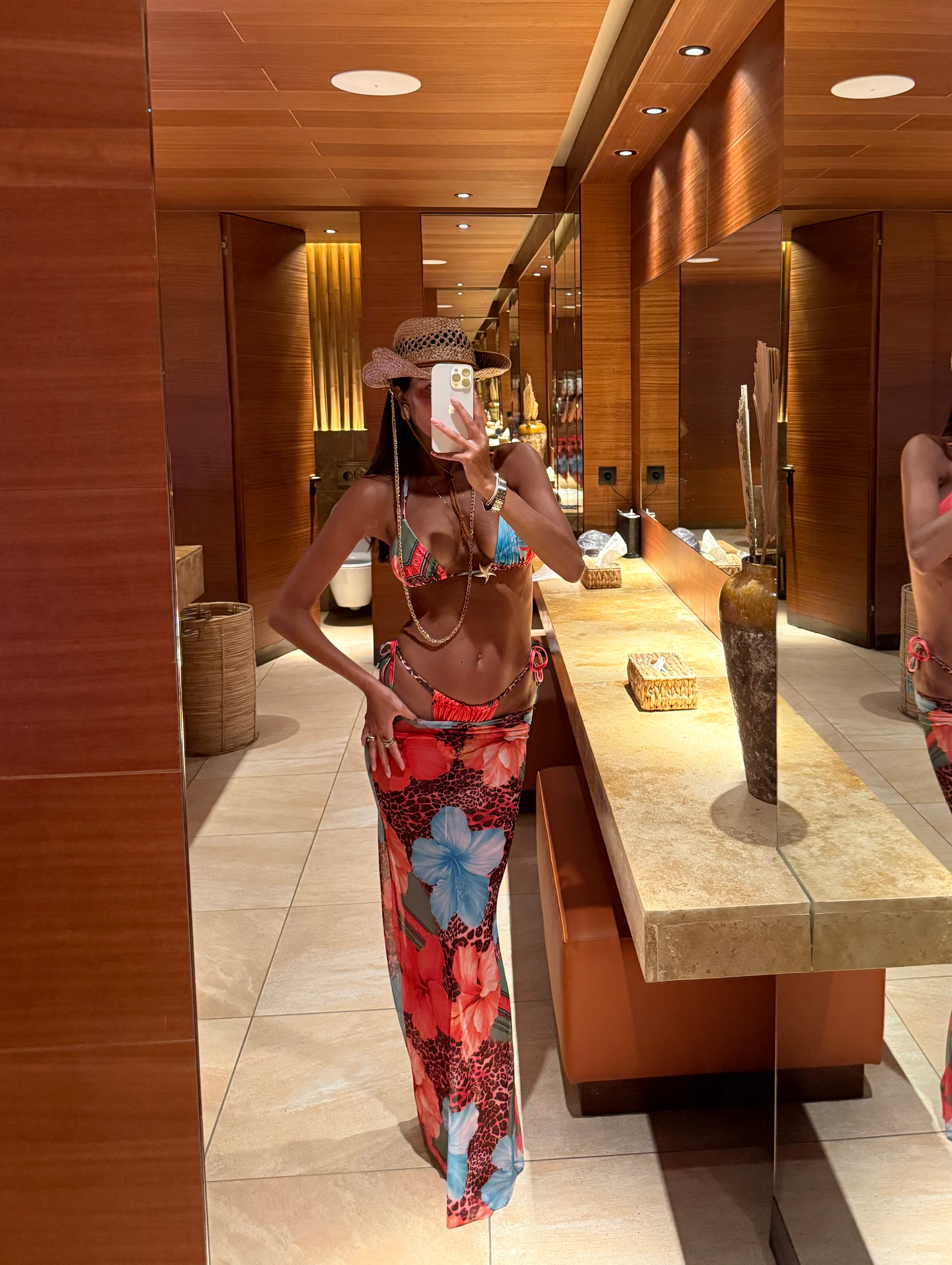 Copricostume + bikini zuma arancio - LadyB Shop Online