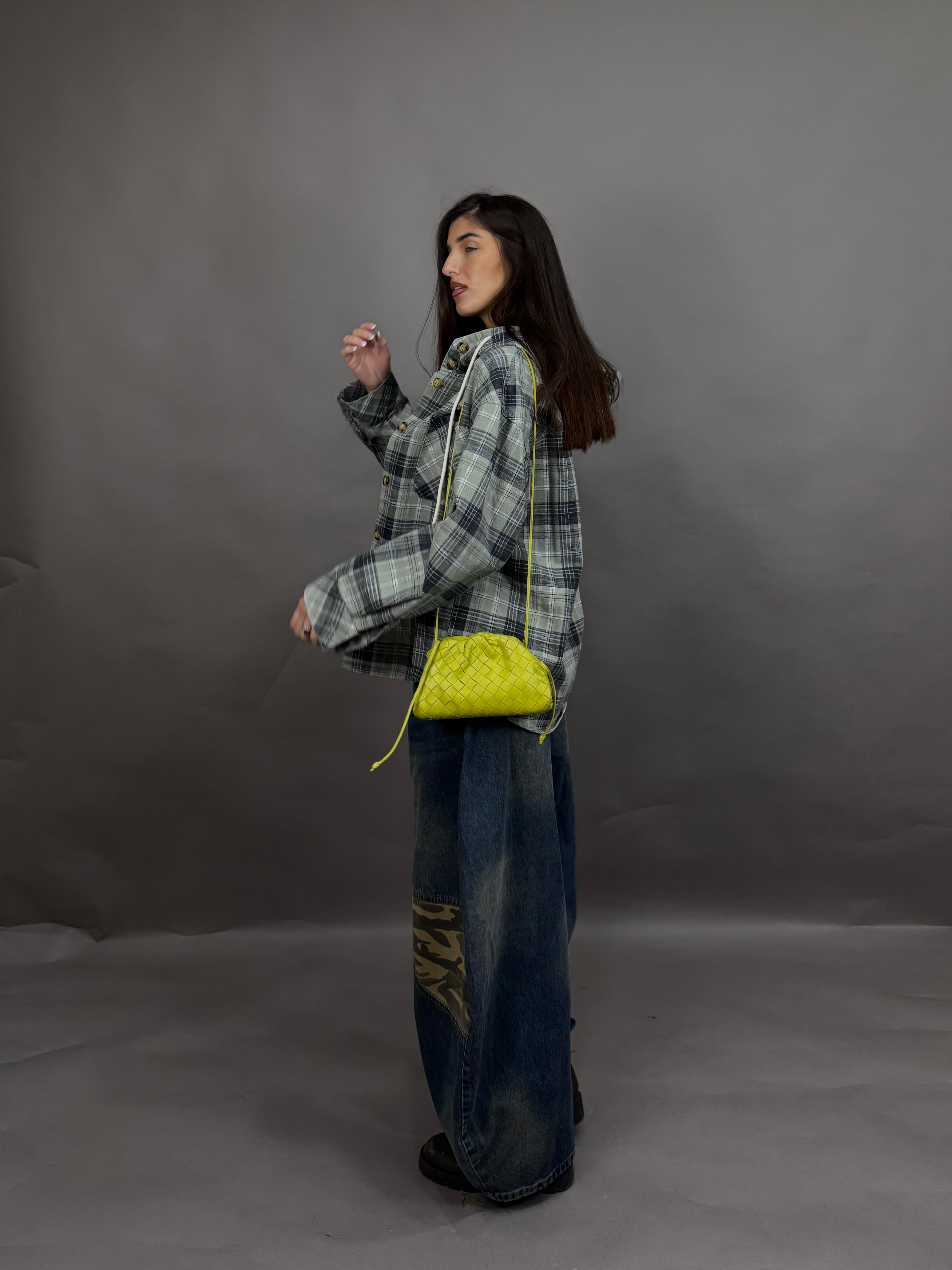 Camicia con cappuccio