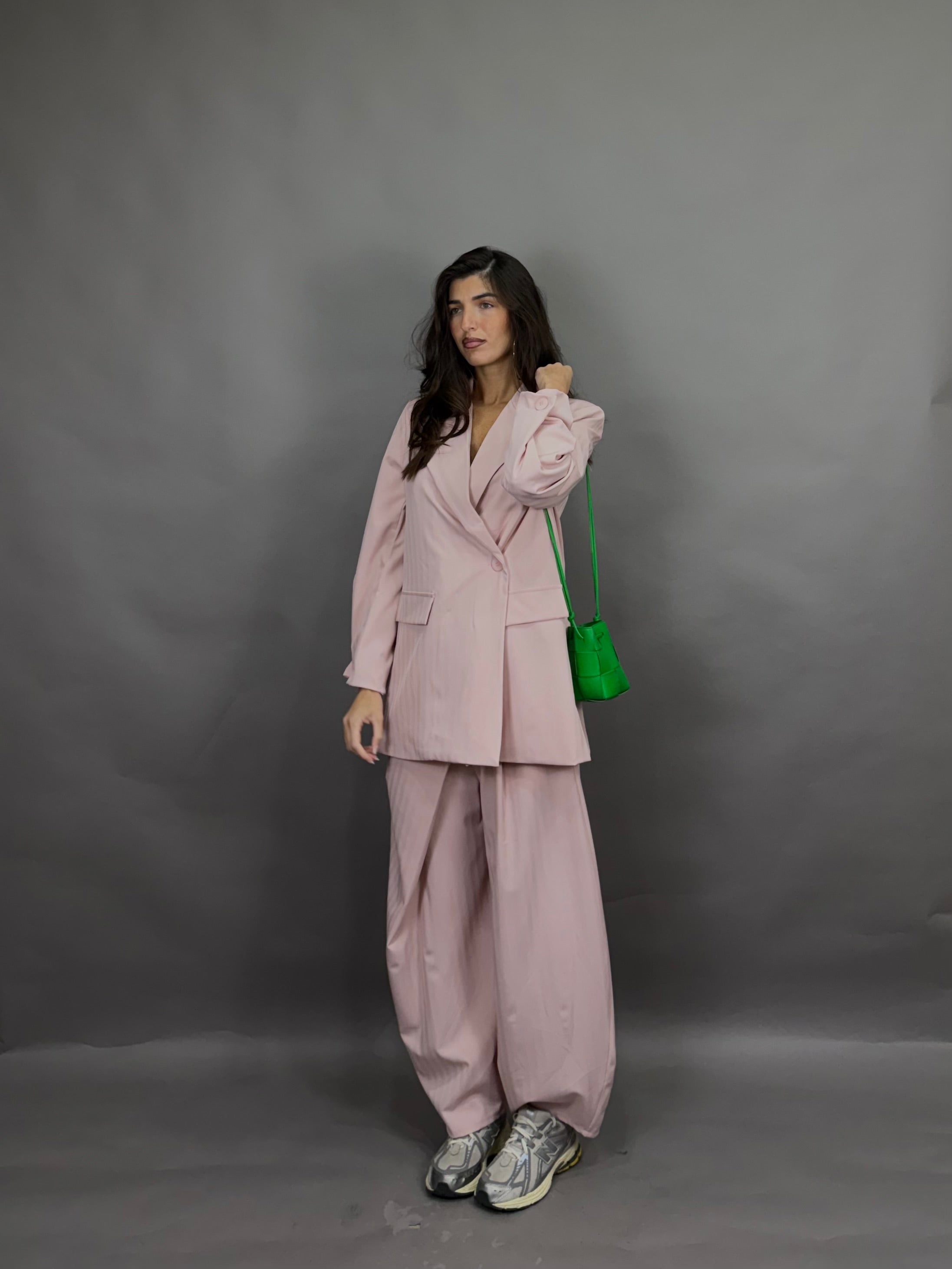 Tailleur Judi rosa