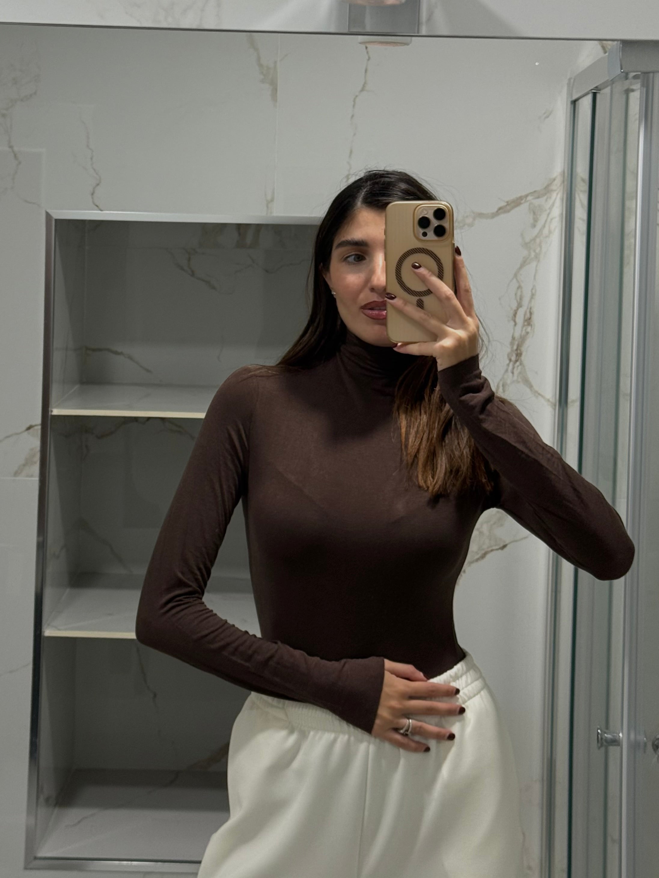 Maglia Grace marrone