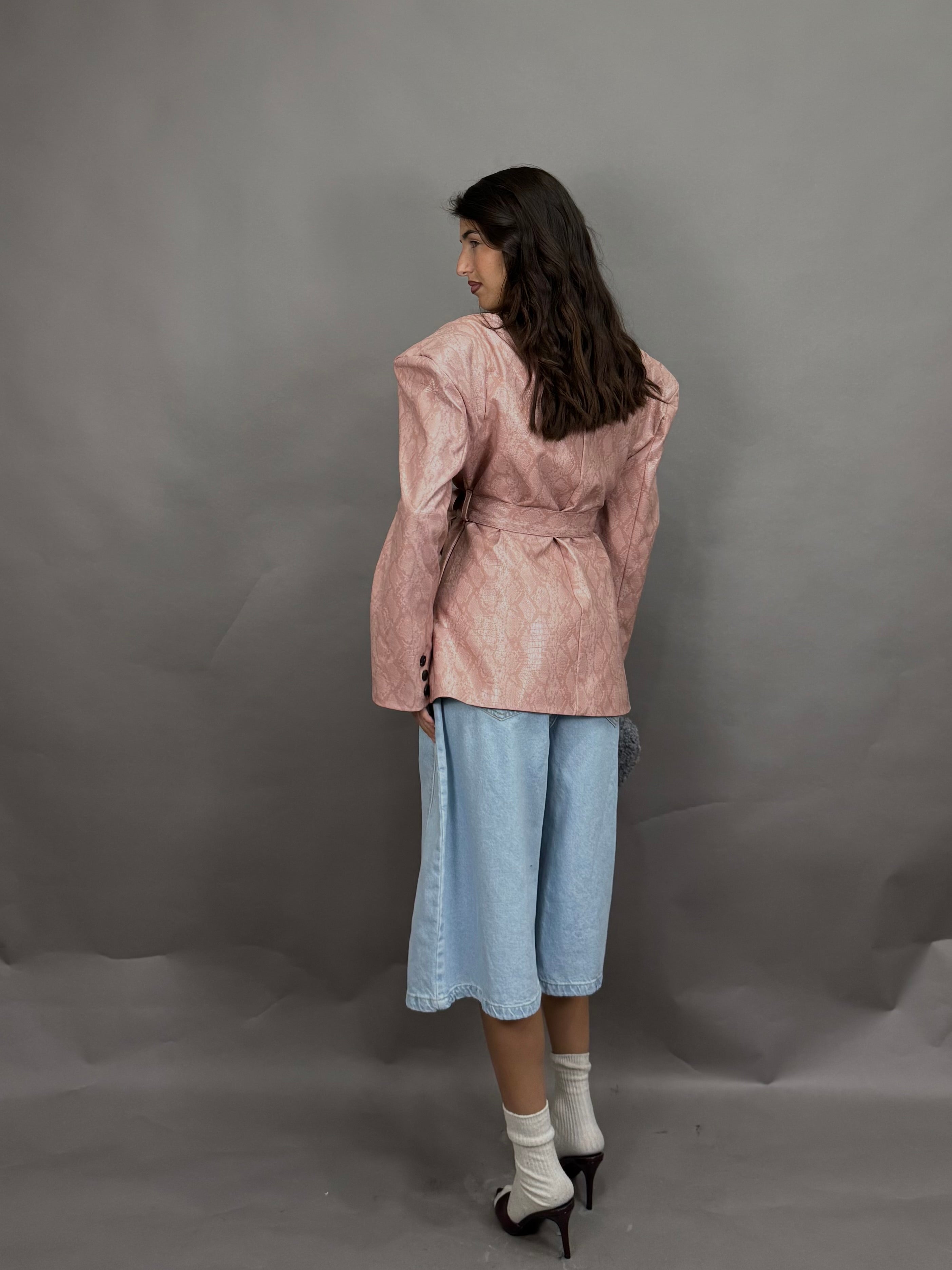 Giacca pitone by just