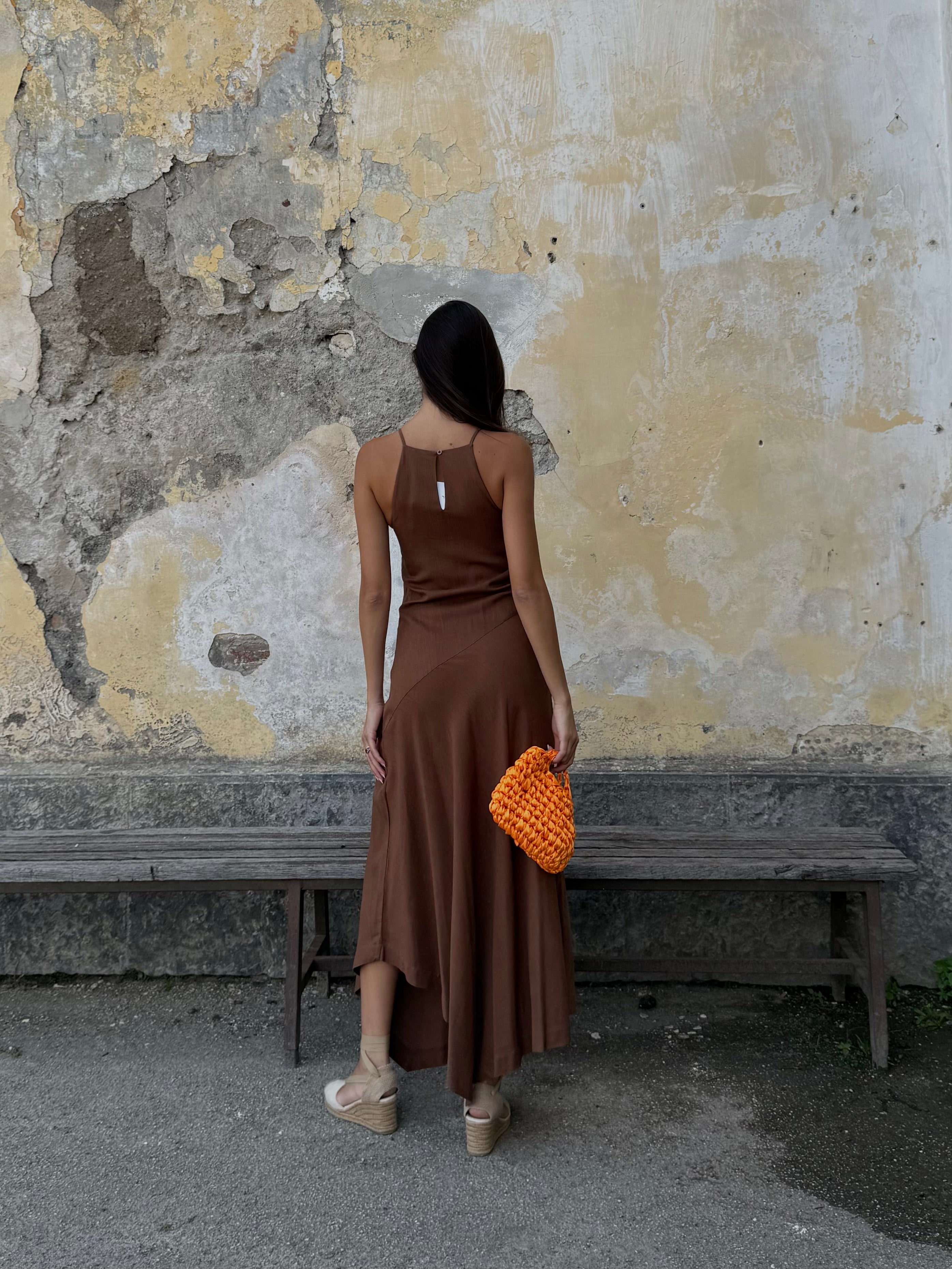 Dress in Lino By Lumina
