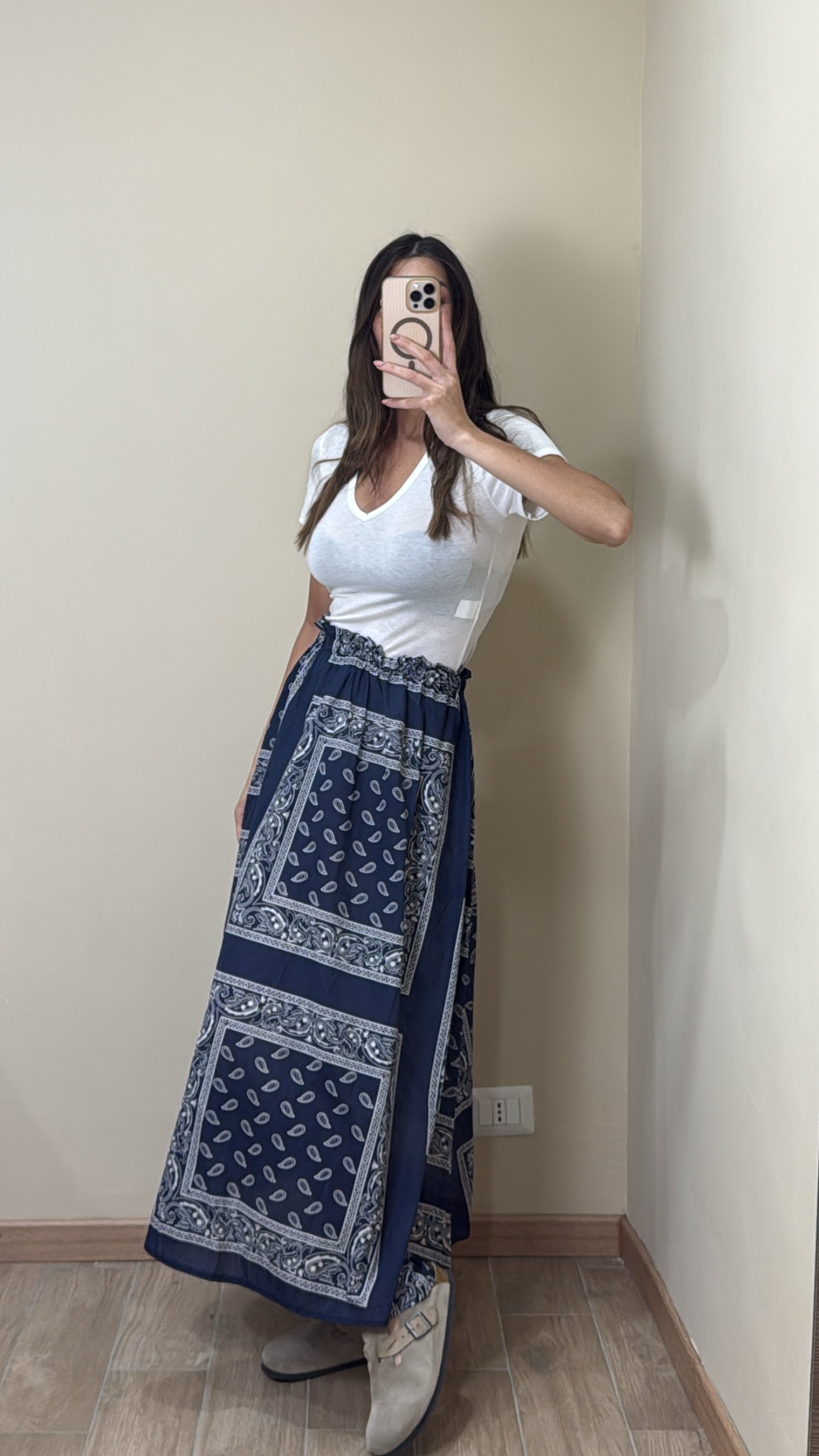 Gonna bandana blu - LadyB Shop Online