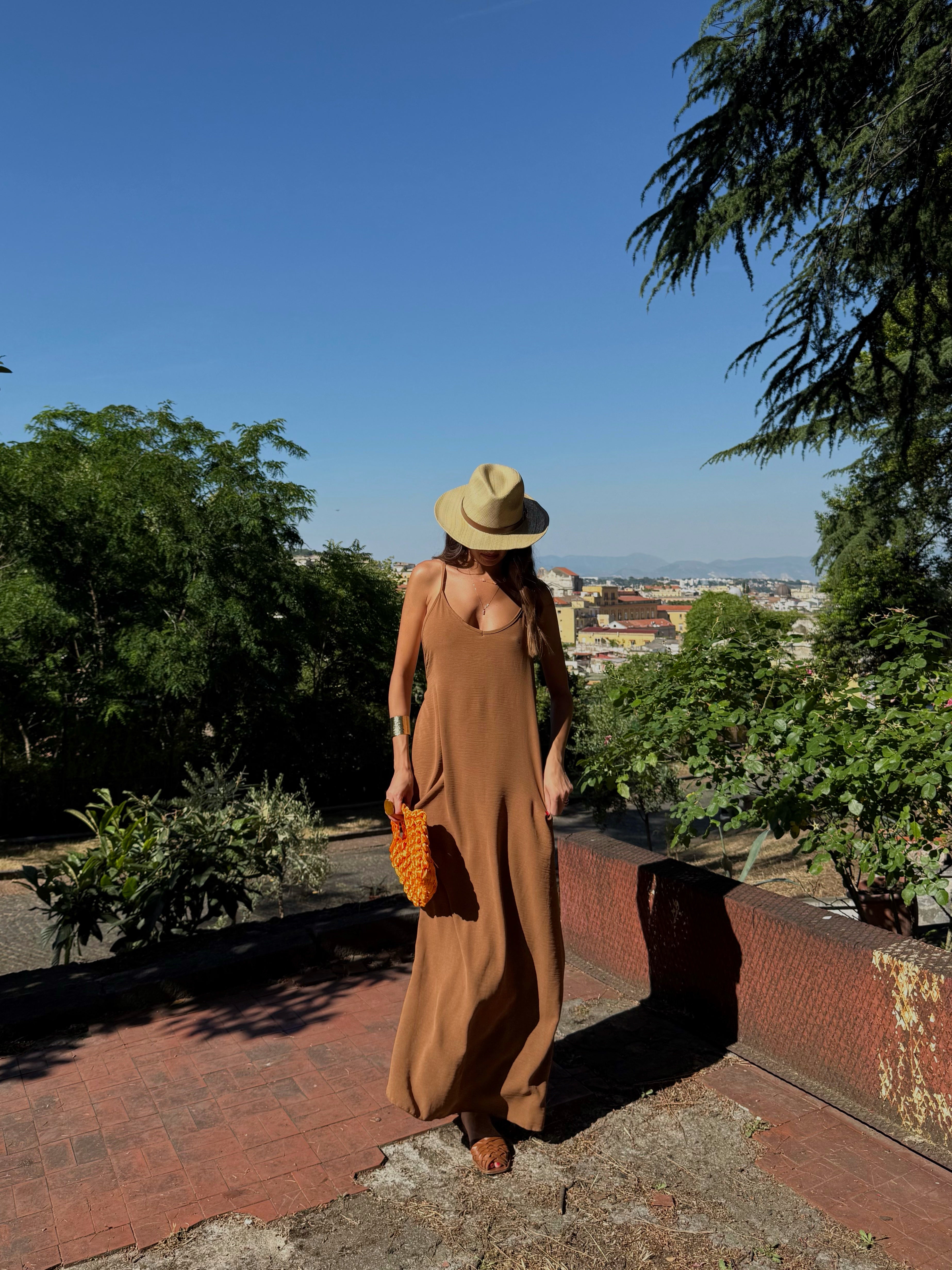 Dress gitana marrone - LadyB Shop Online