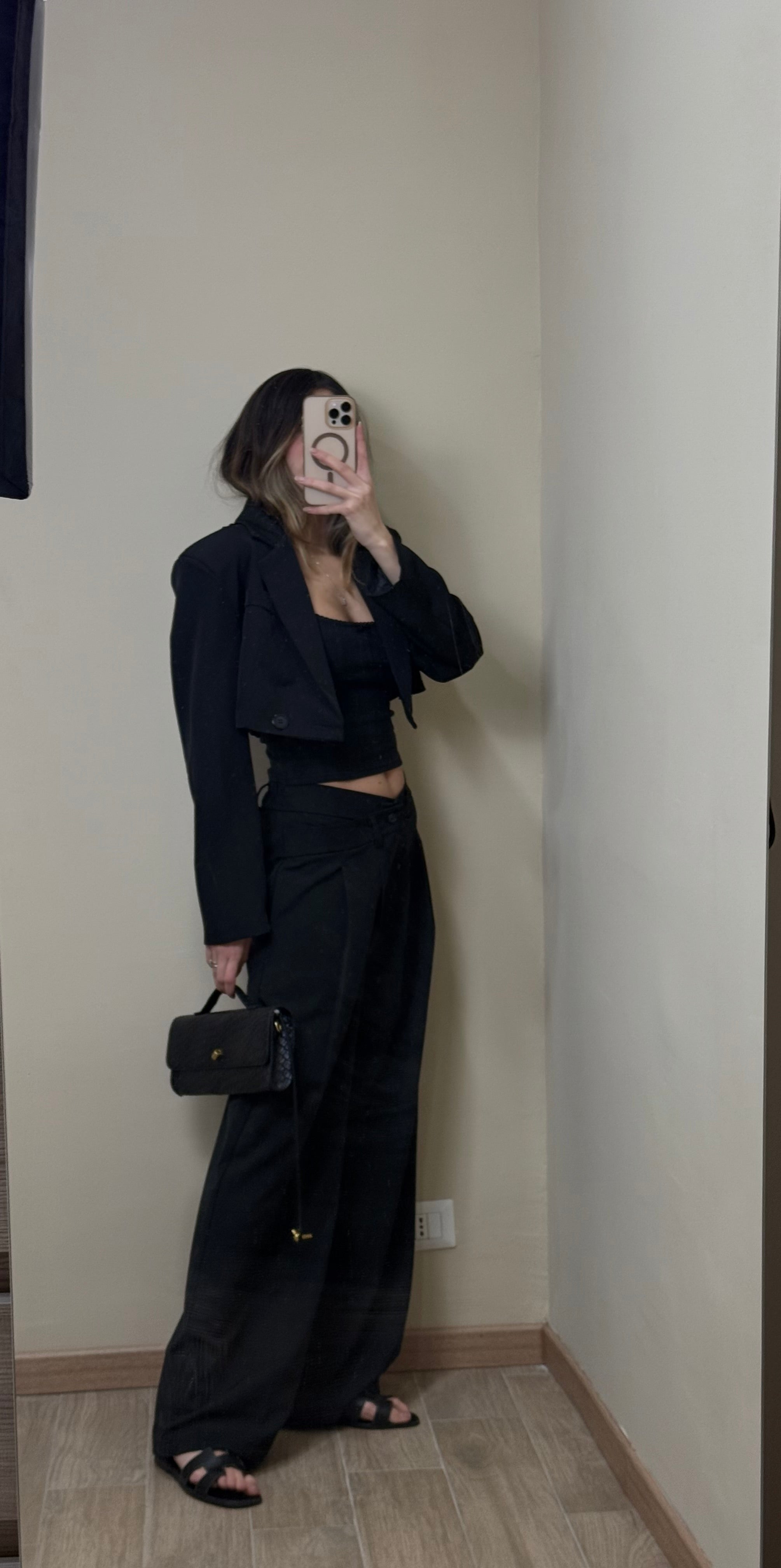 Pantalone storto nero - LadyB Shop Online