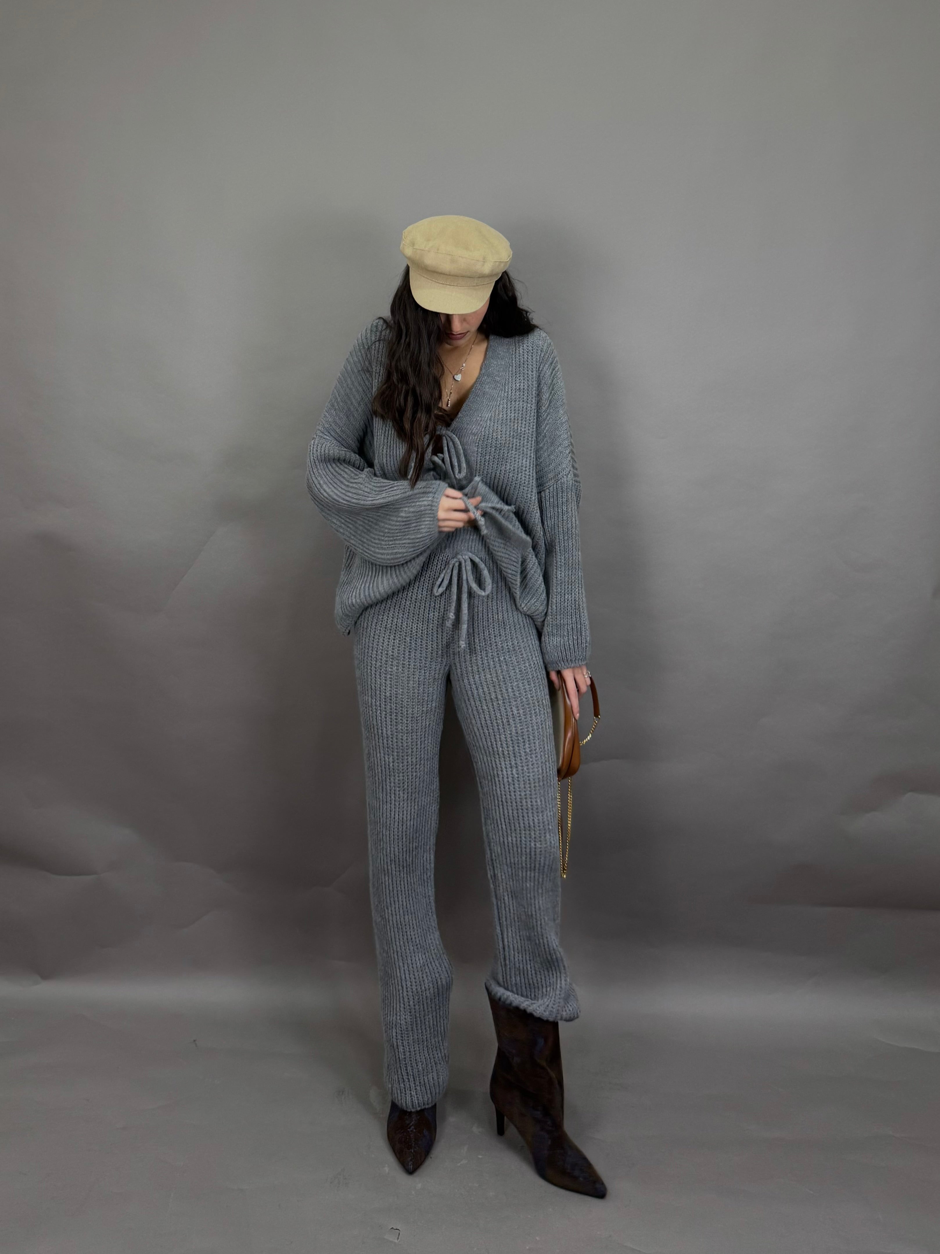 Coordinato Rubi grigio