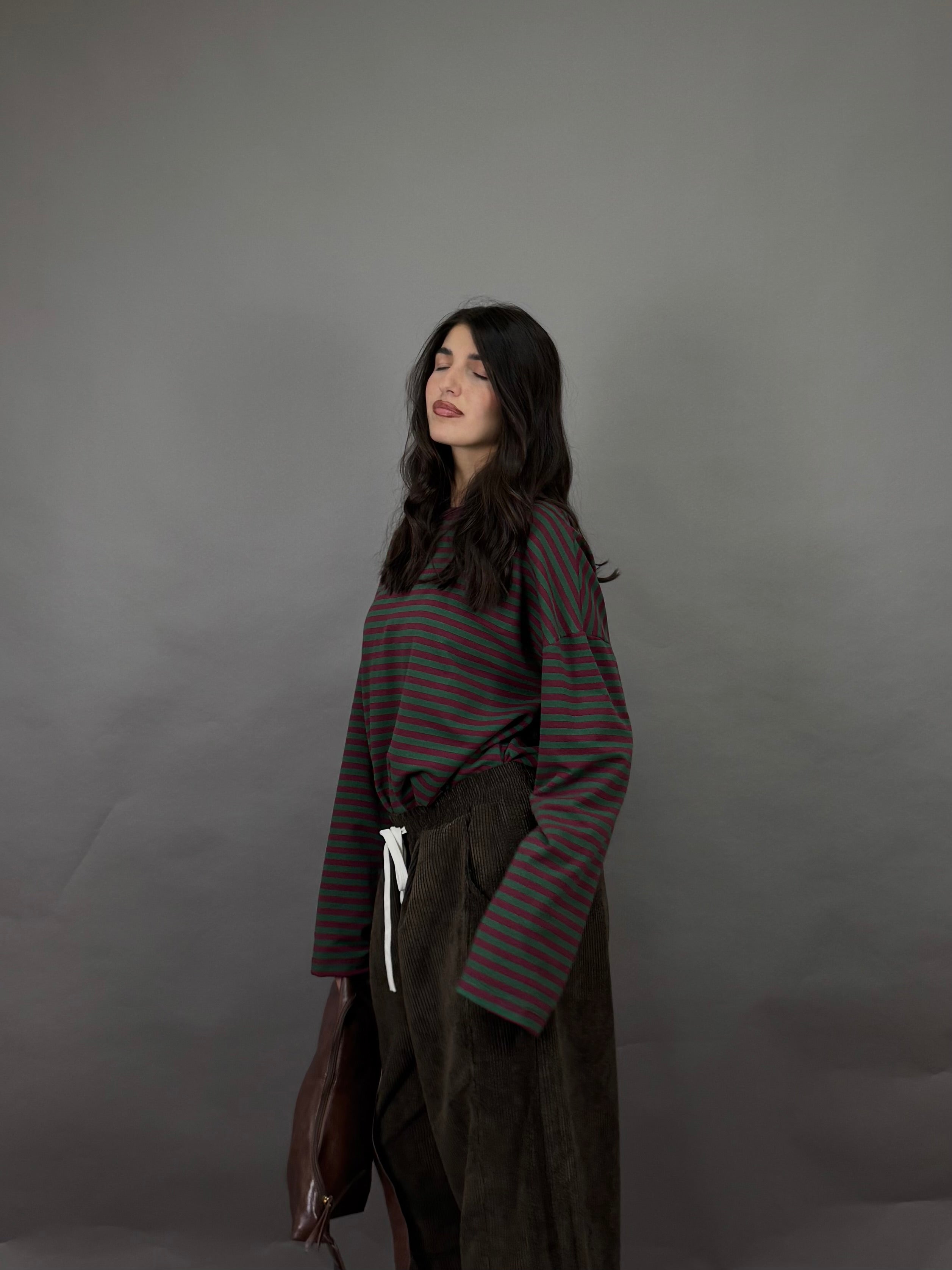 Maglia manica larga just