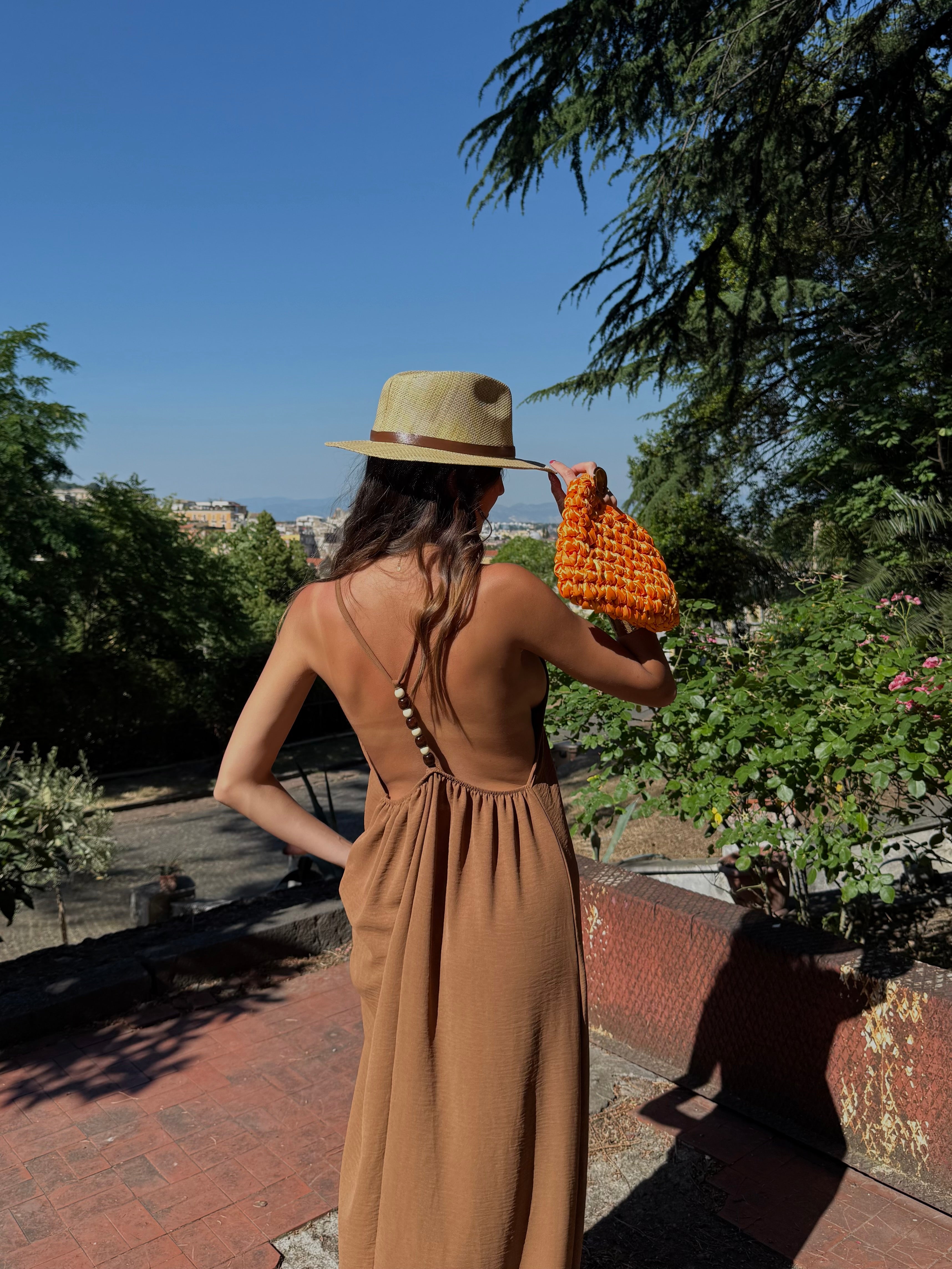 Dress gitana marrone - LadyB Shop Online