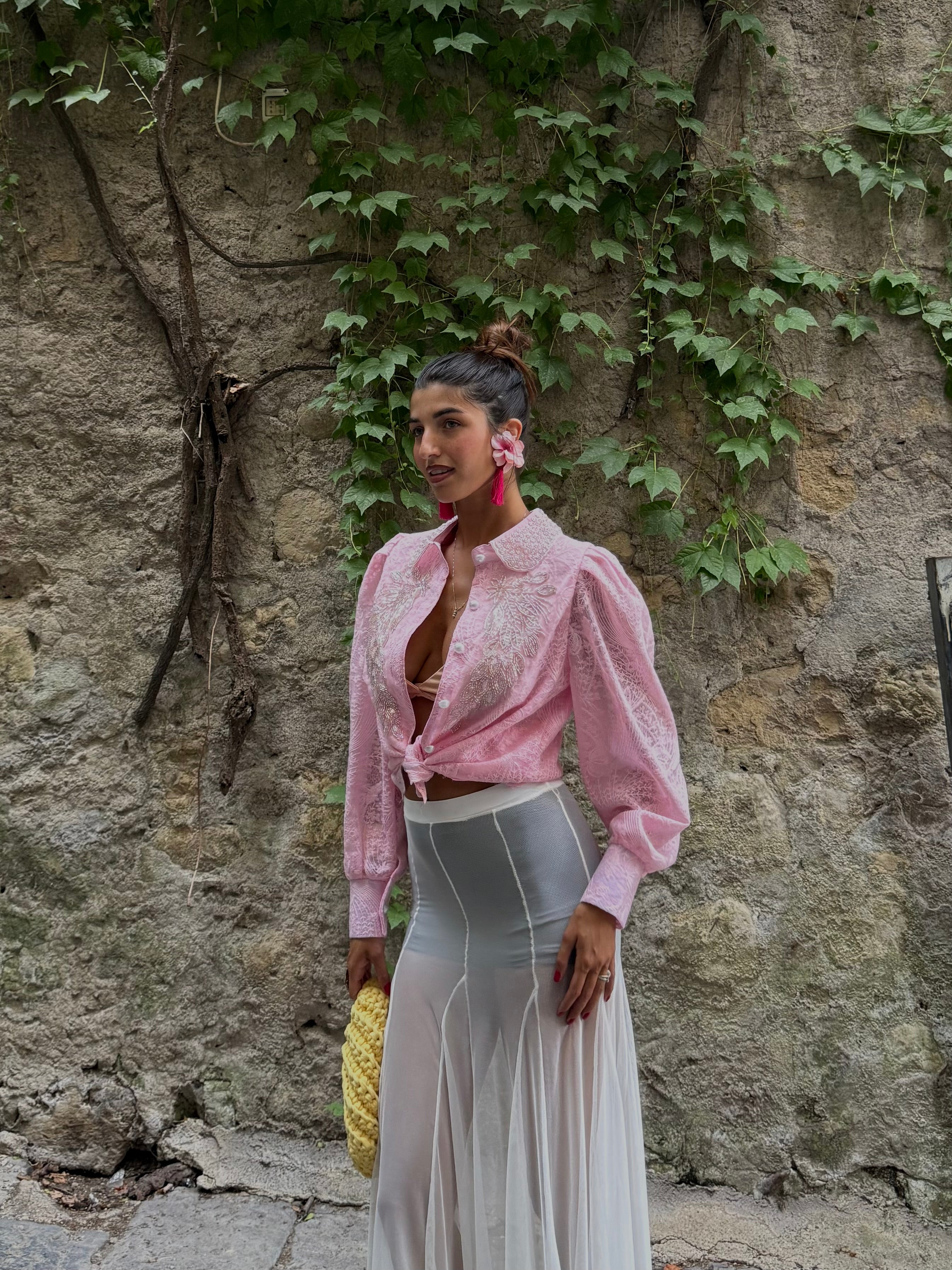 Camicia Paris rosa - LadyB Shop Online