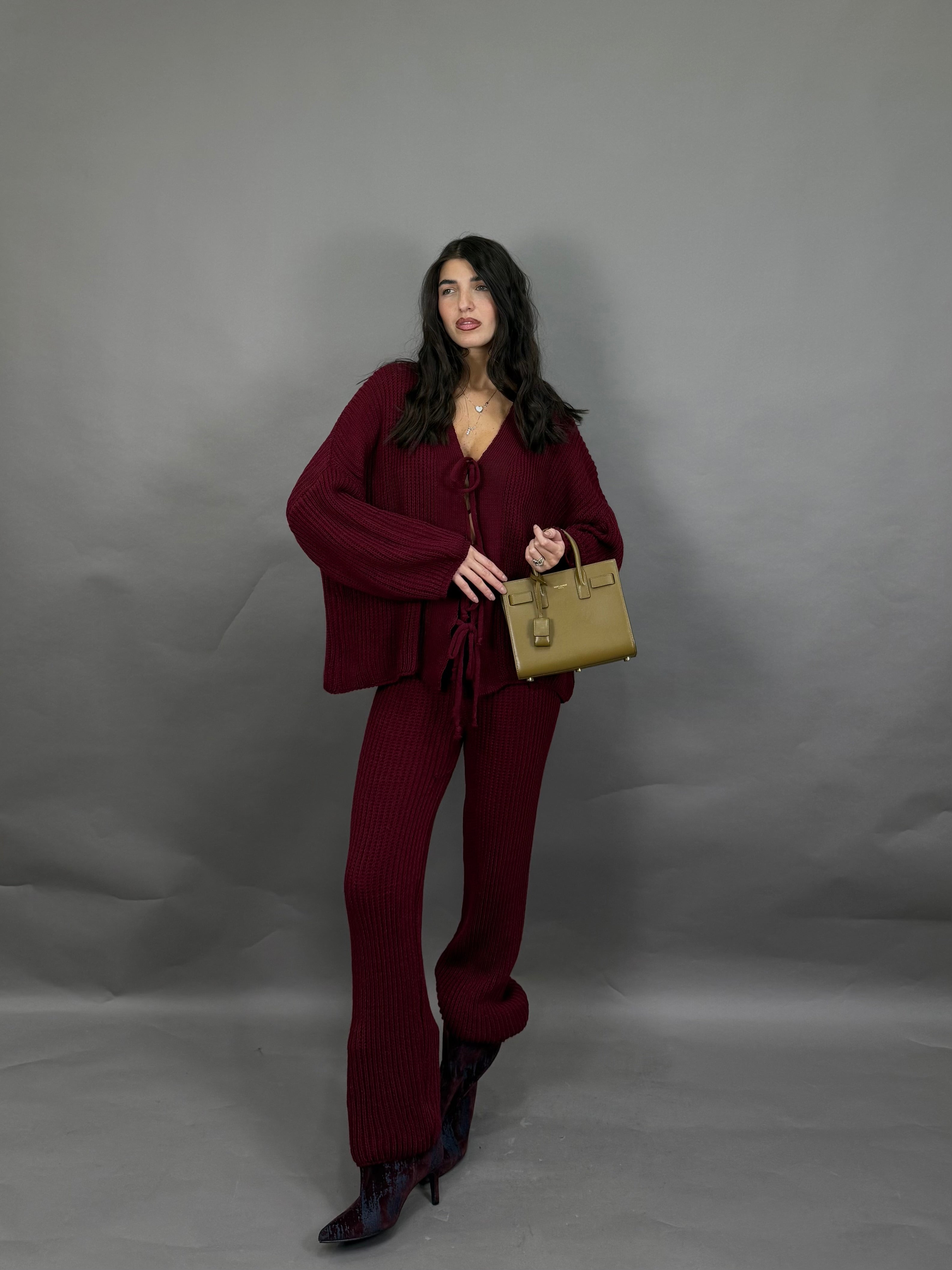 Coordinato Rubi bordeaux