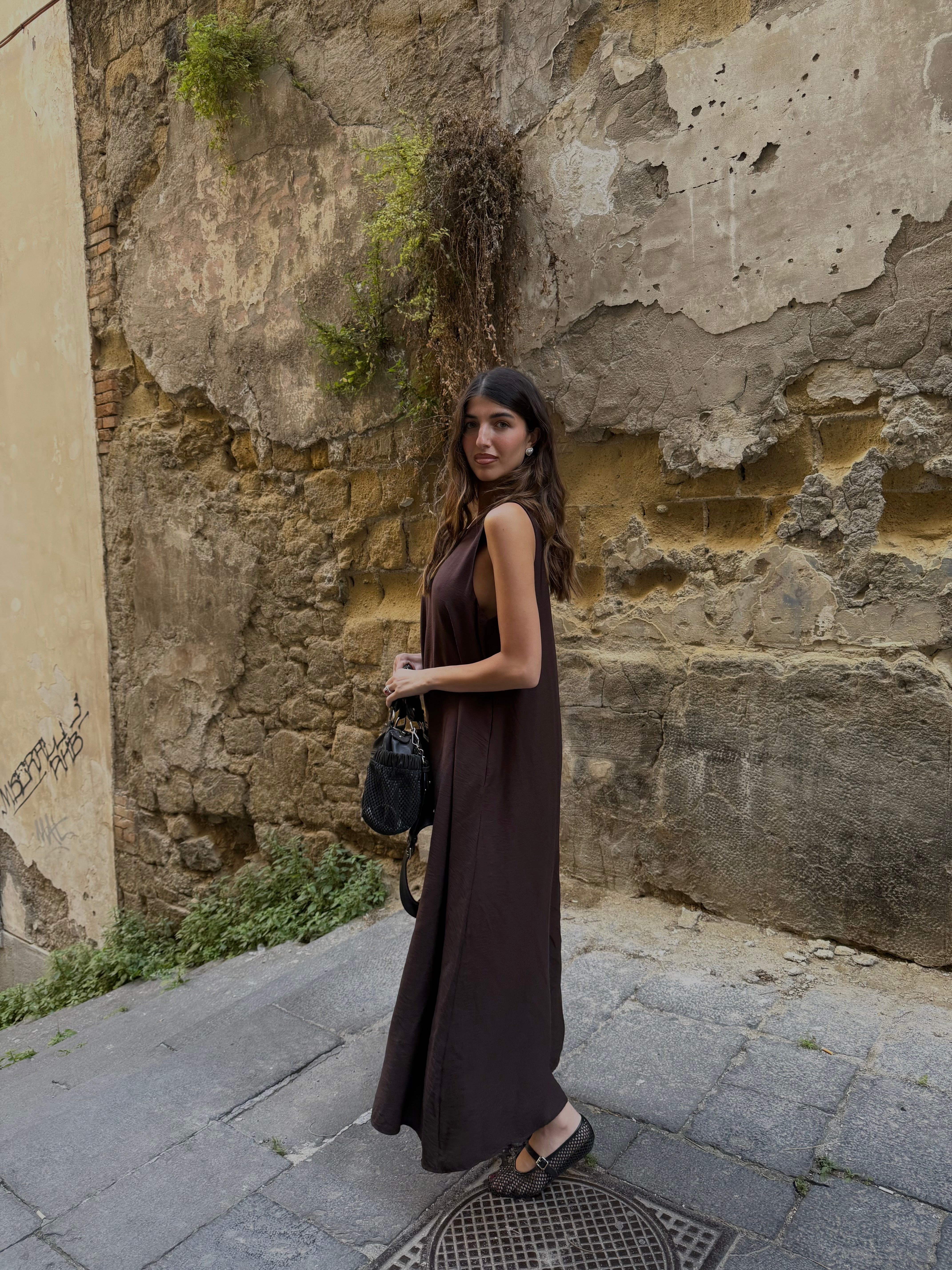 Jumpsuite everyday marrone - LadyB Shop Online