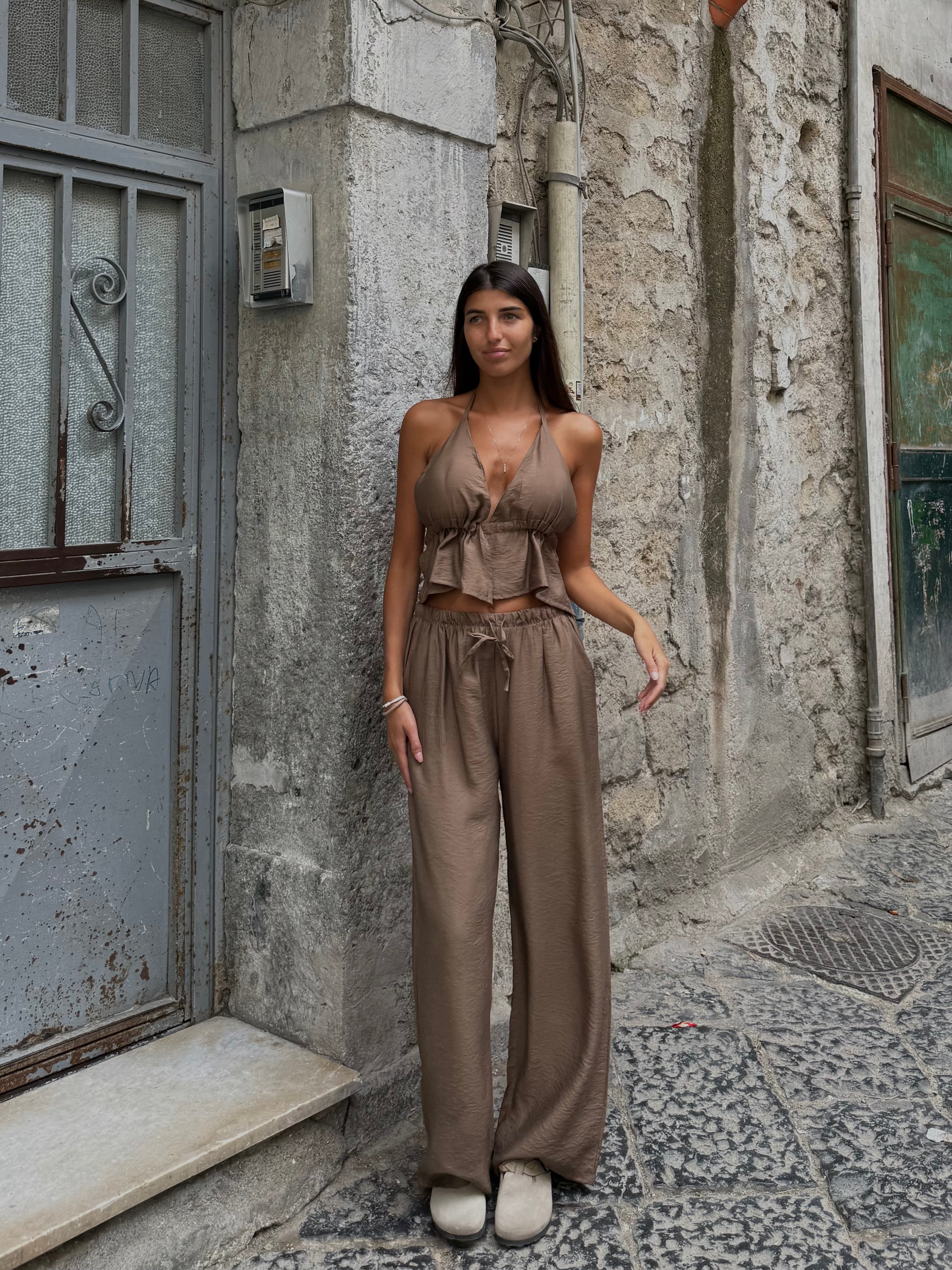 Coordinato Augusto marrone - LadyB Shop Online
