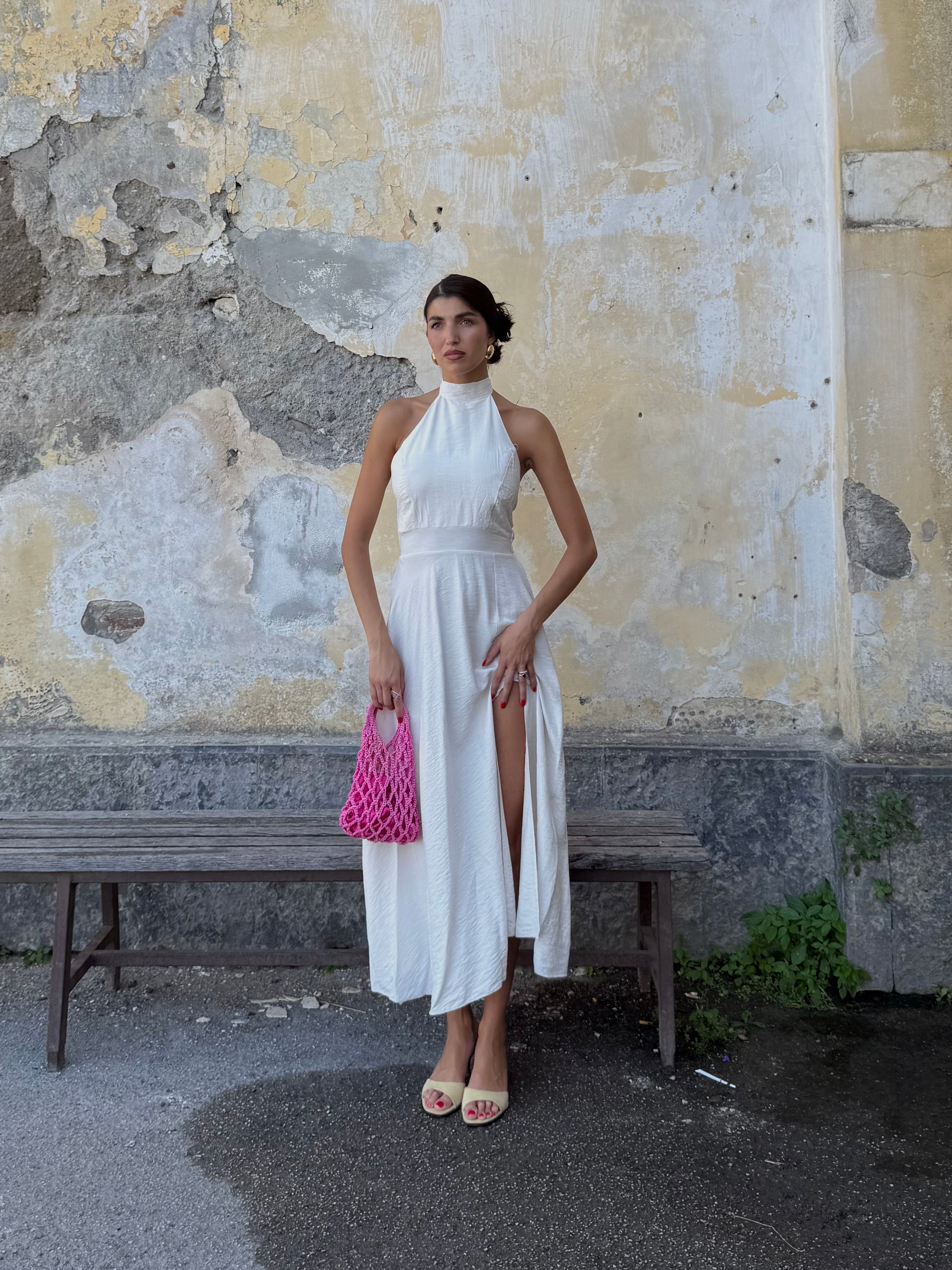 Dress scollo americana