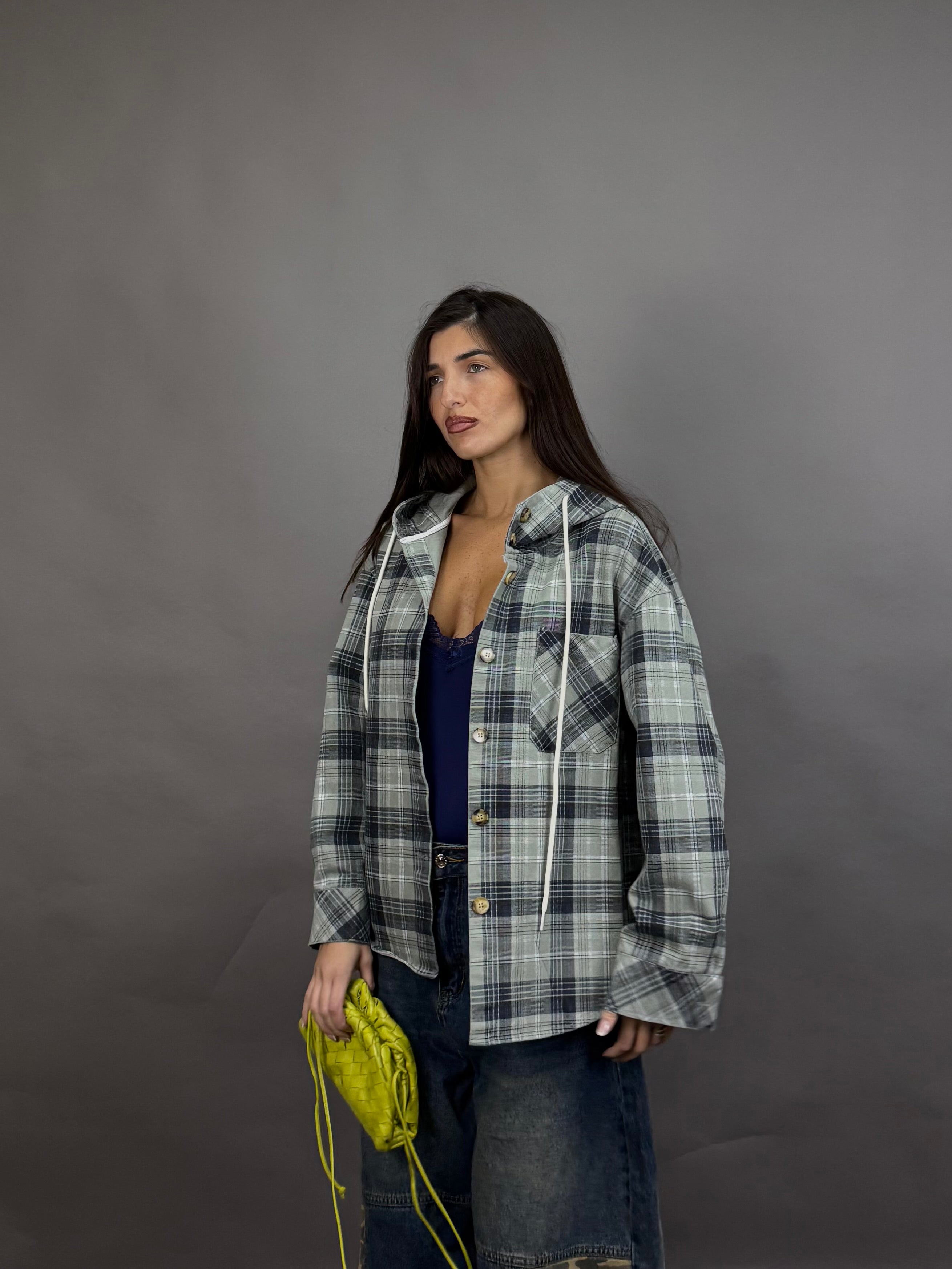 Camicia con cappuccio