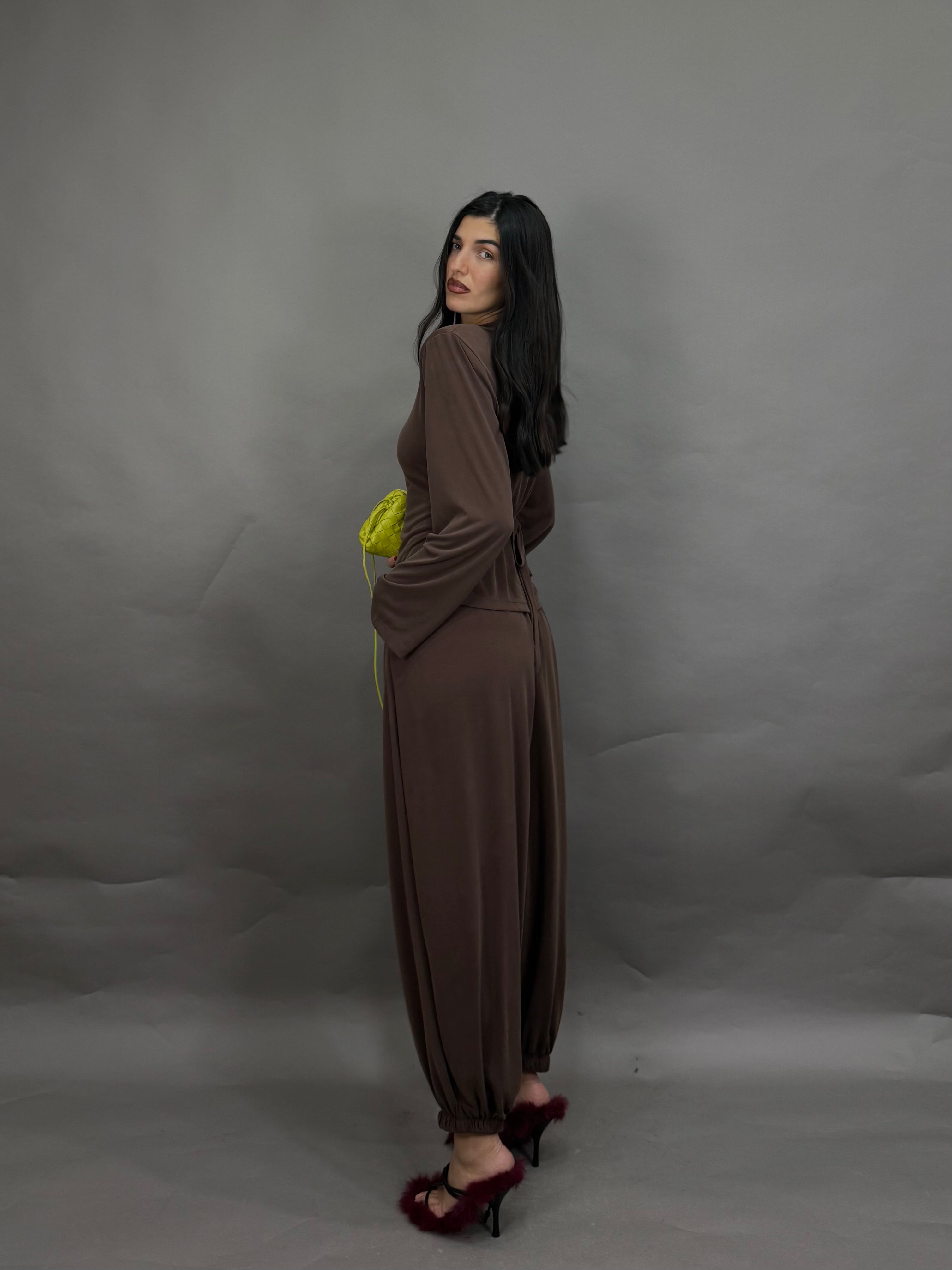 Coordinato Ori marrone