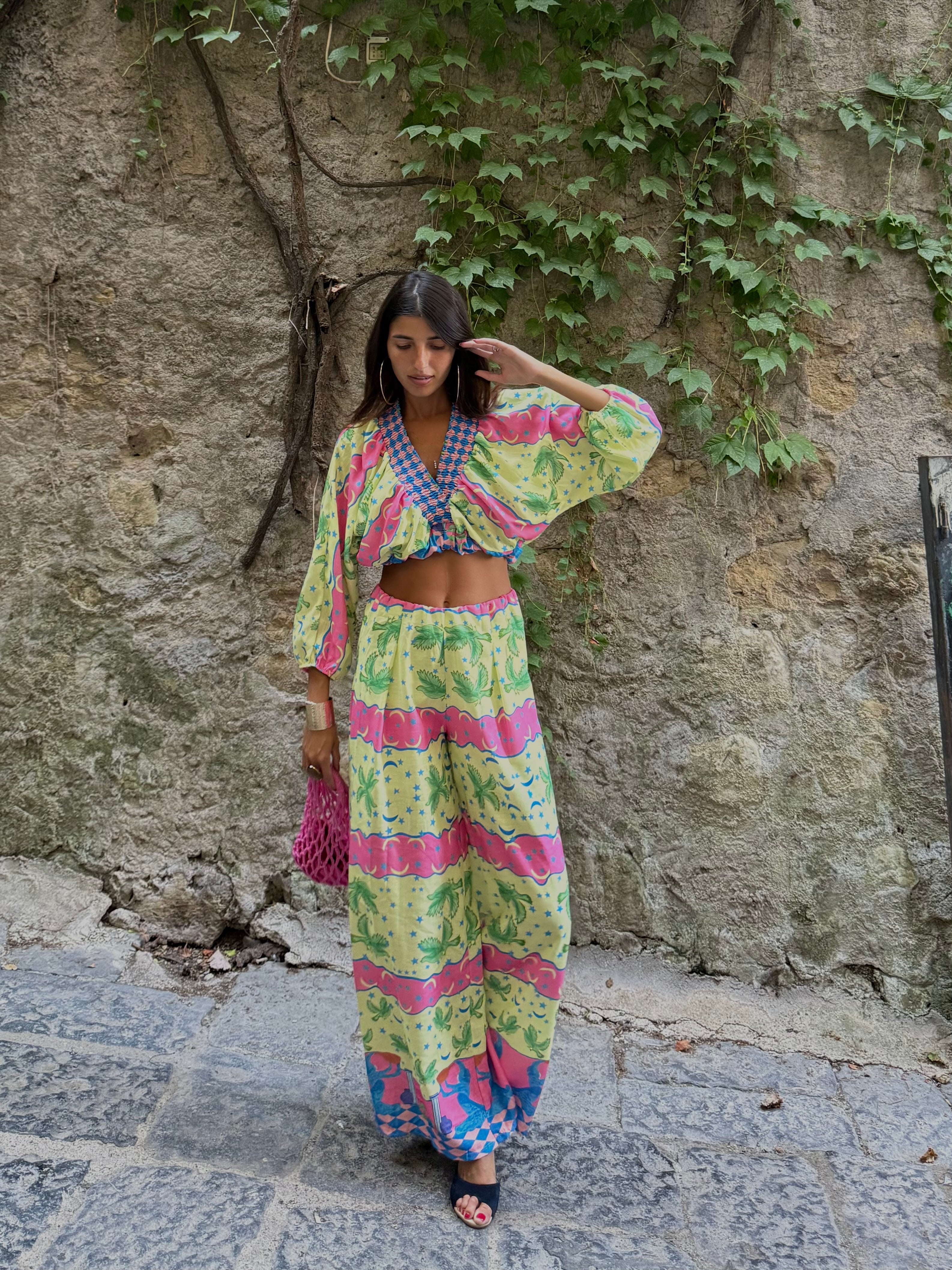 Coordinato Castiglione verde - LadyB Shop Online