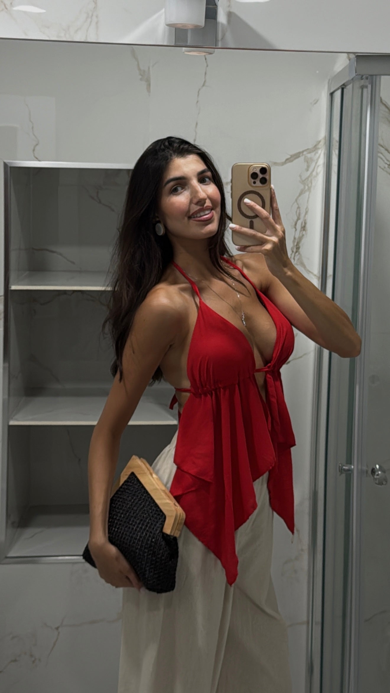 Top Lory rosso - LadyB Shop Online