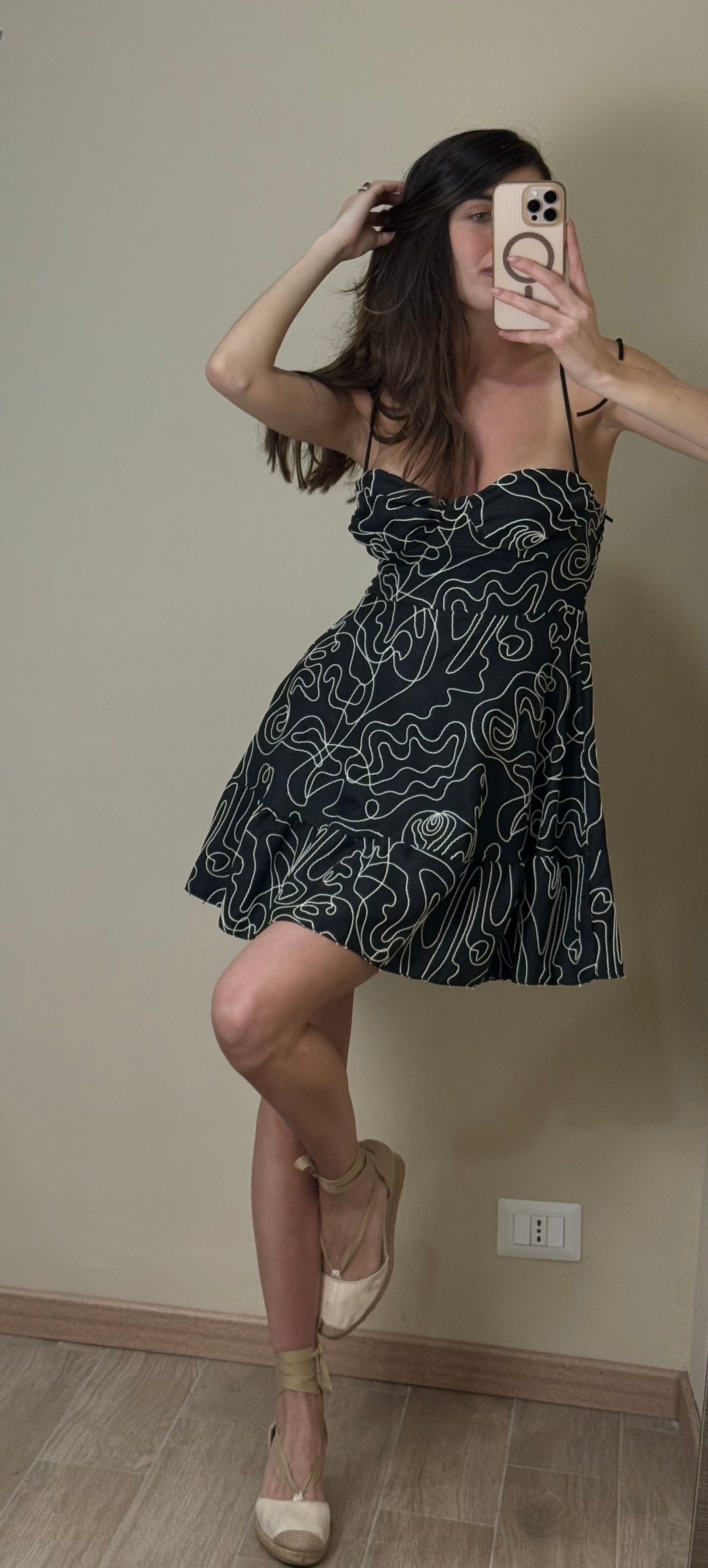 Dress summer nero - LadyB Shop Online