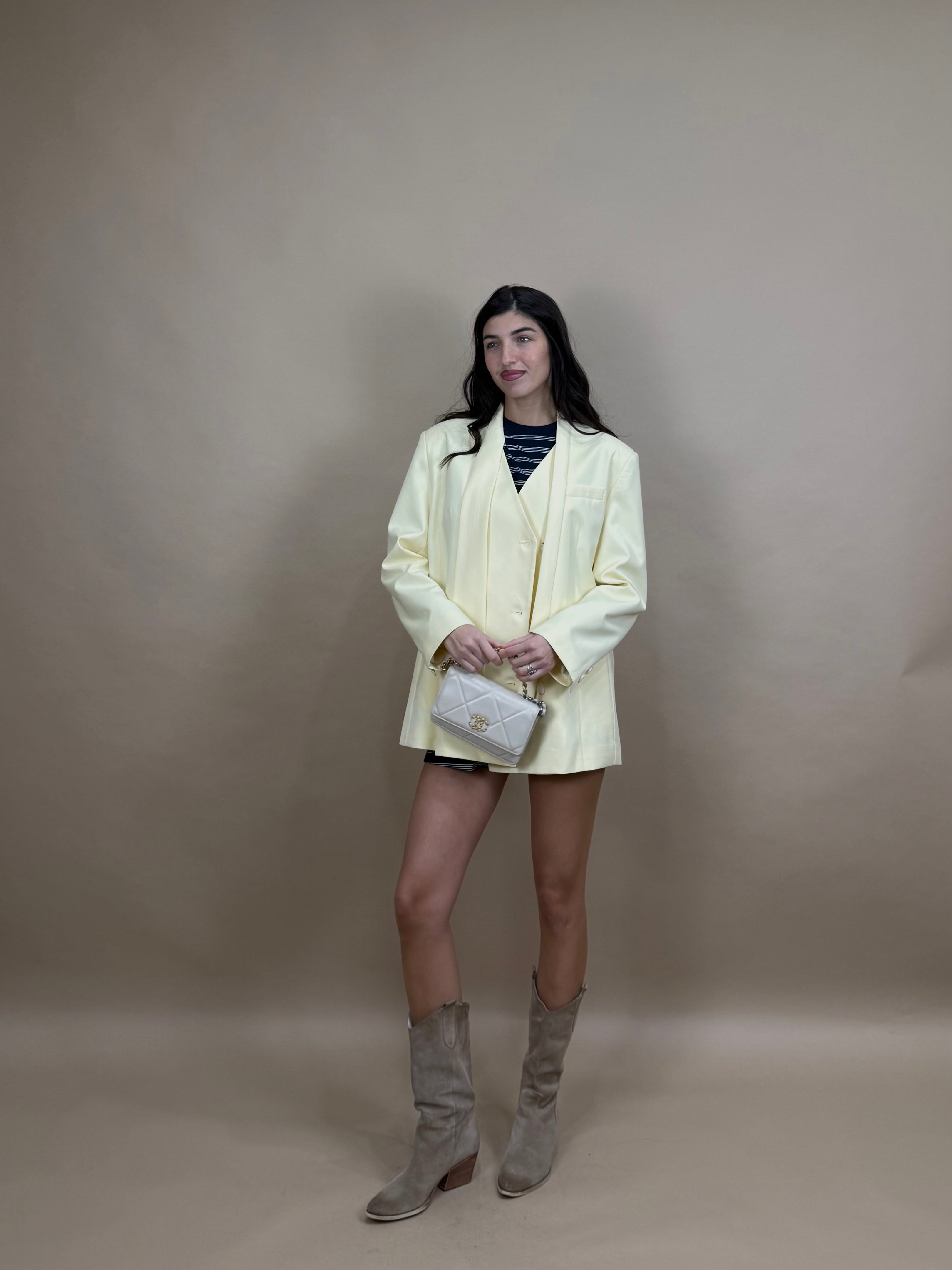 Blazer Carola by Lumina giallo