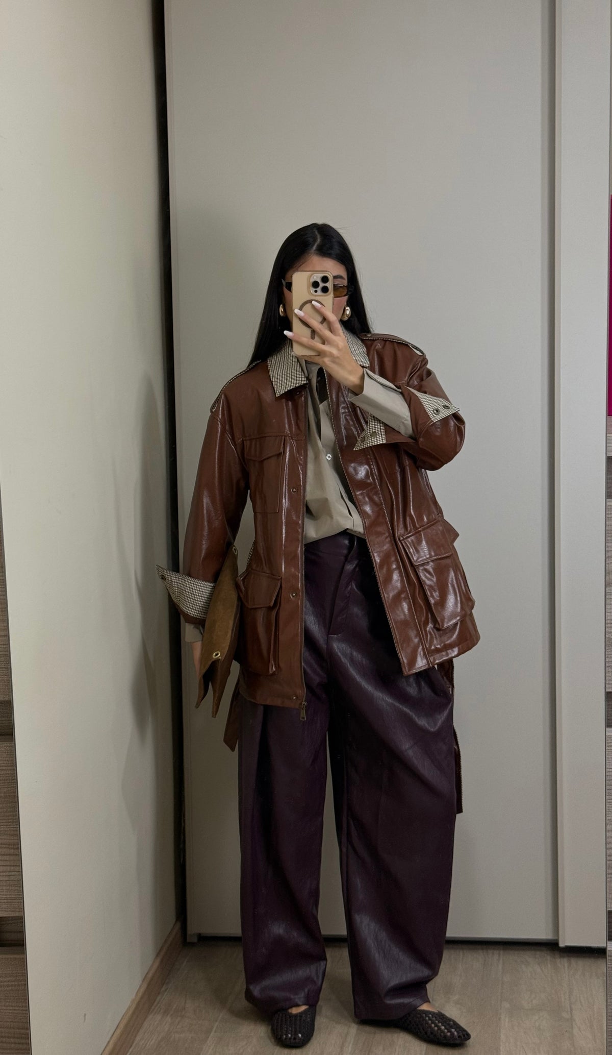 Giacca in pelle Ross