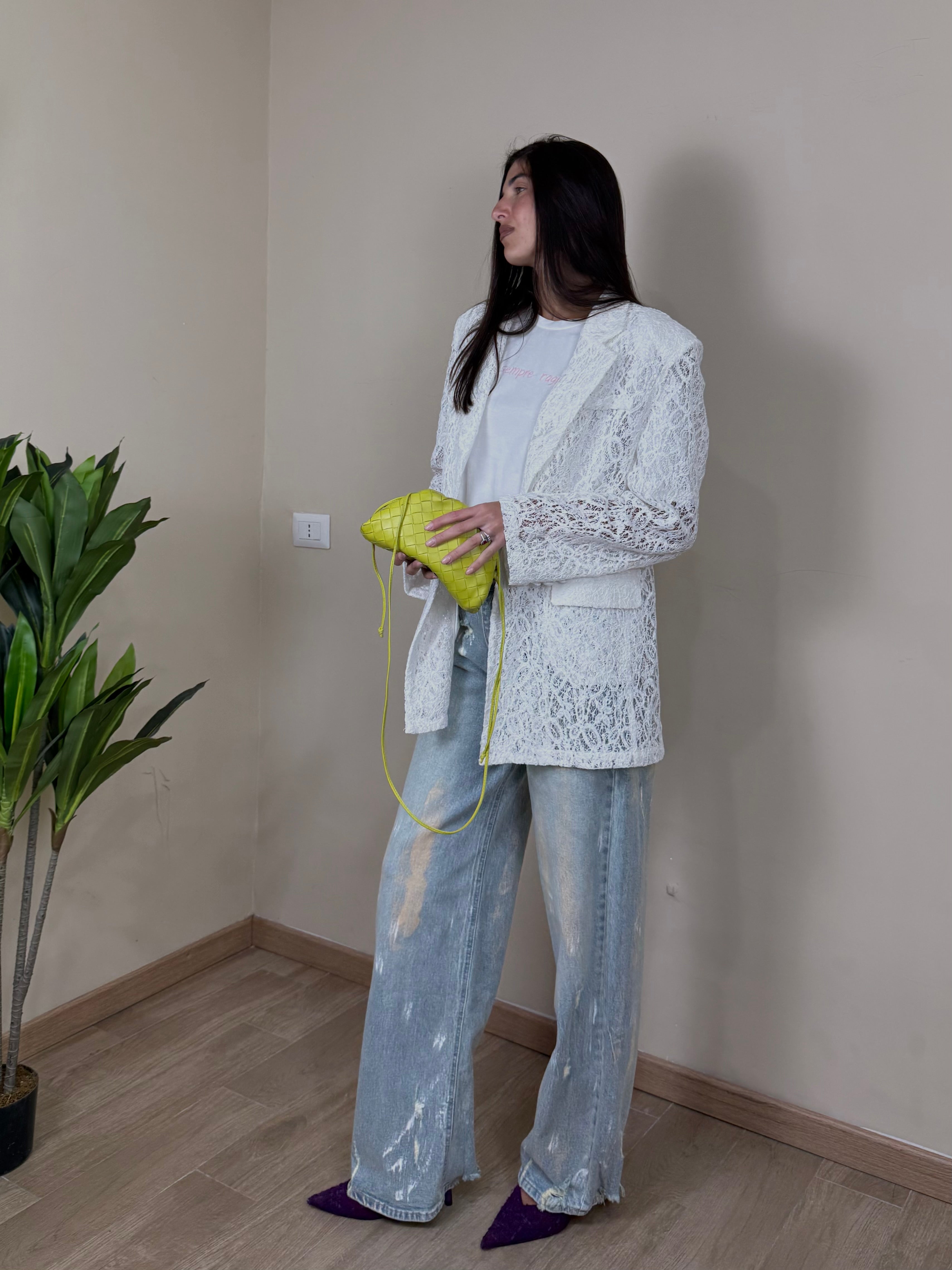 Giacca pizzo by Lumina