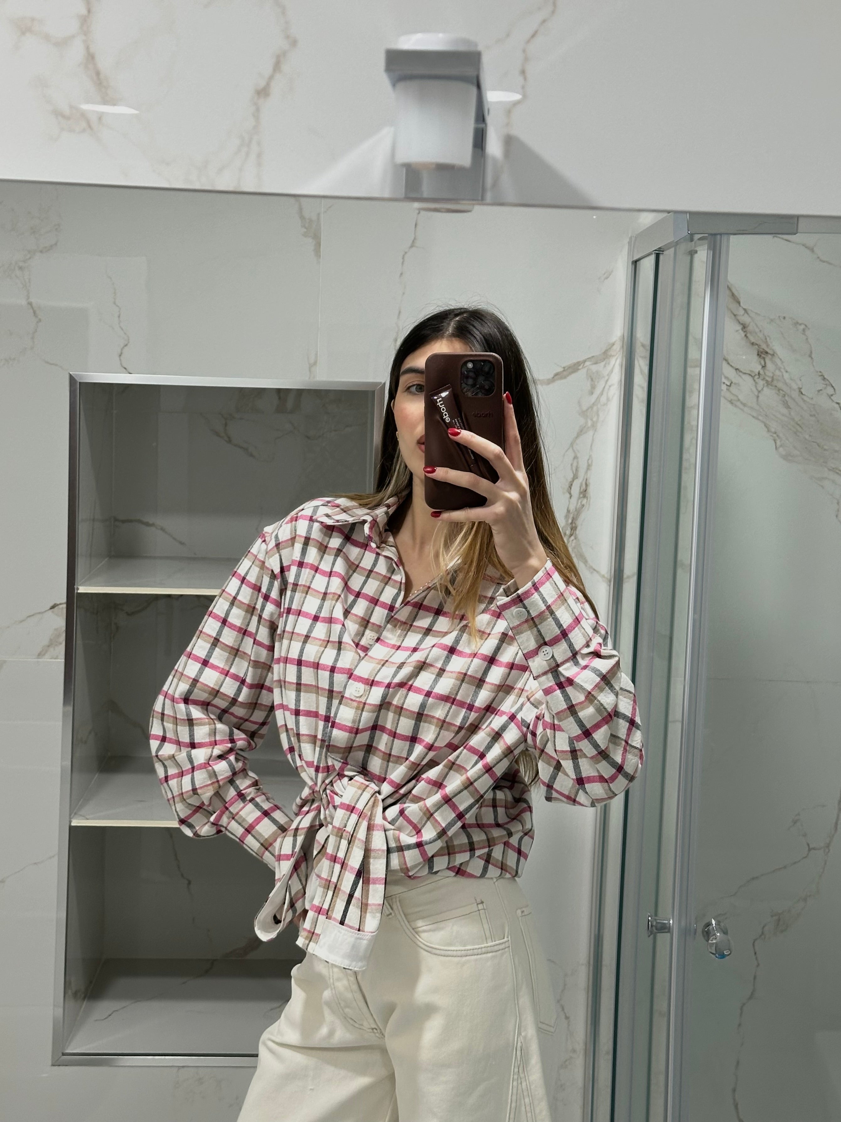 Camicia lumina rosa - LadyB Shop Online