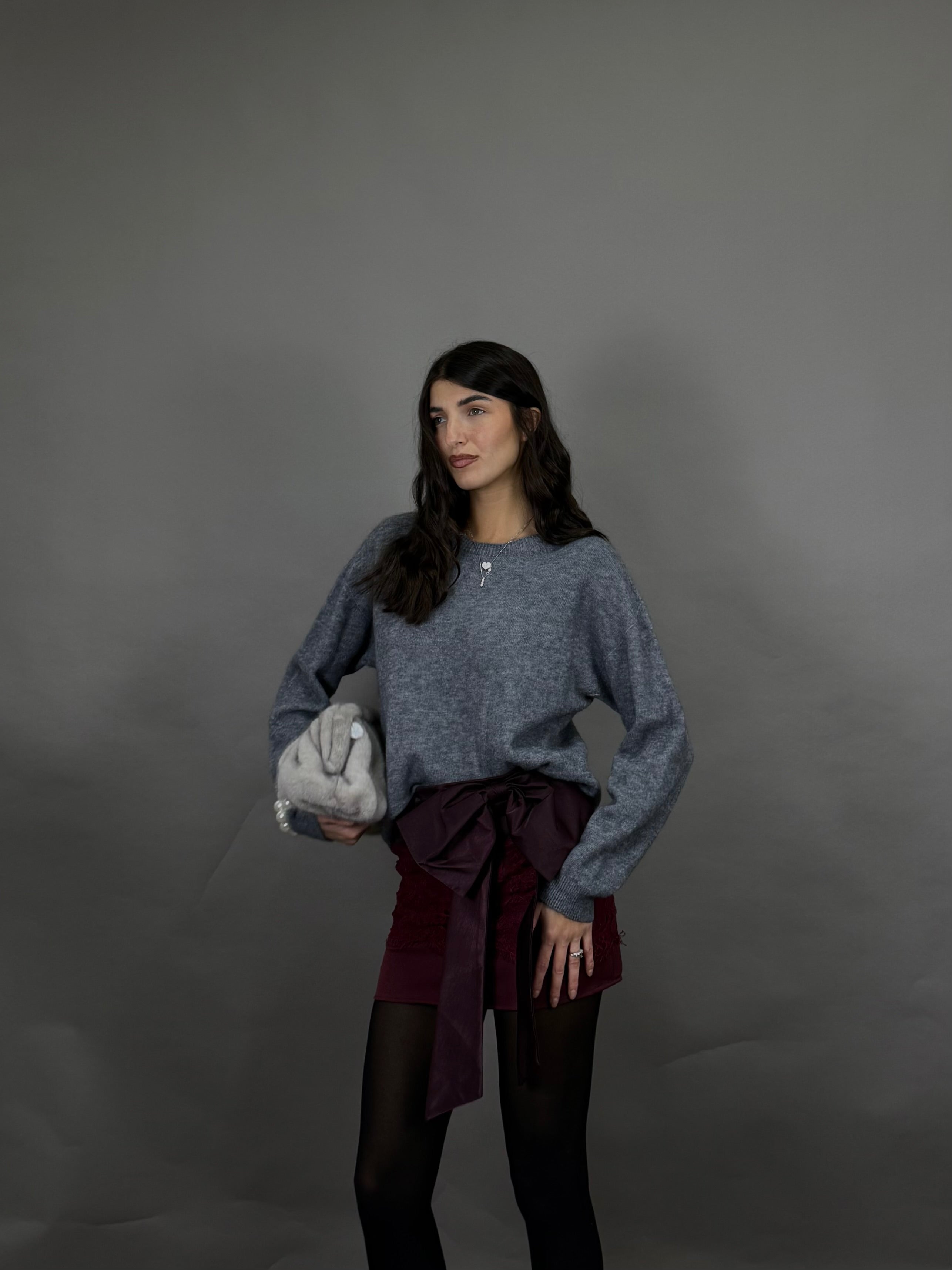 Maglione Lori grigio