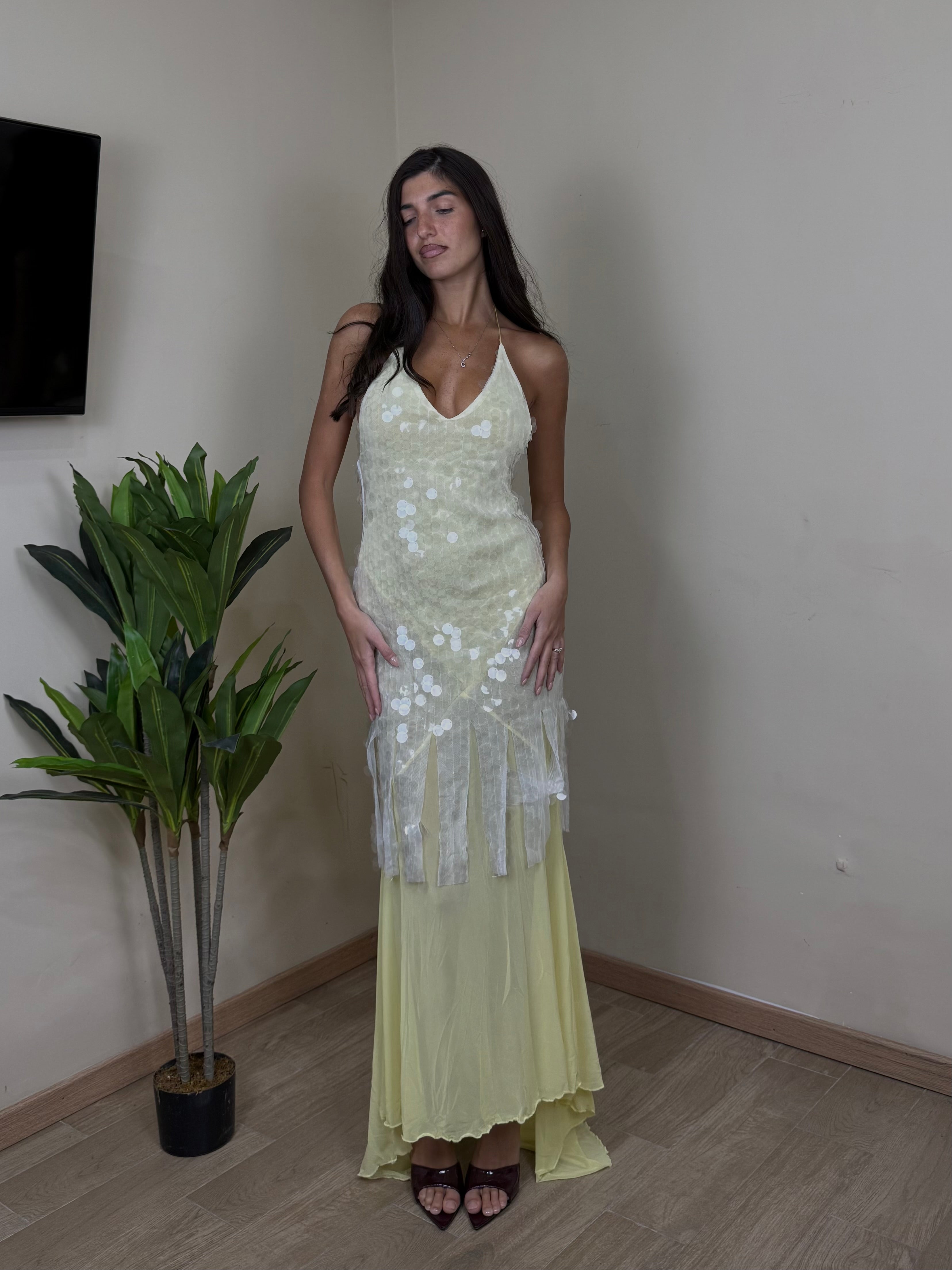 Dress Bambola giallo