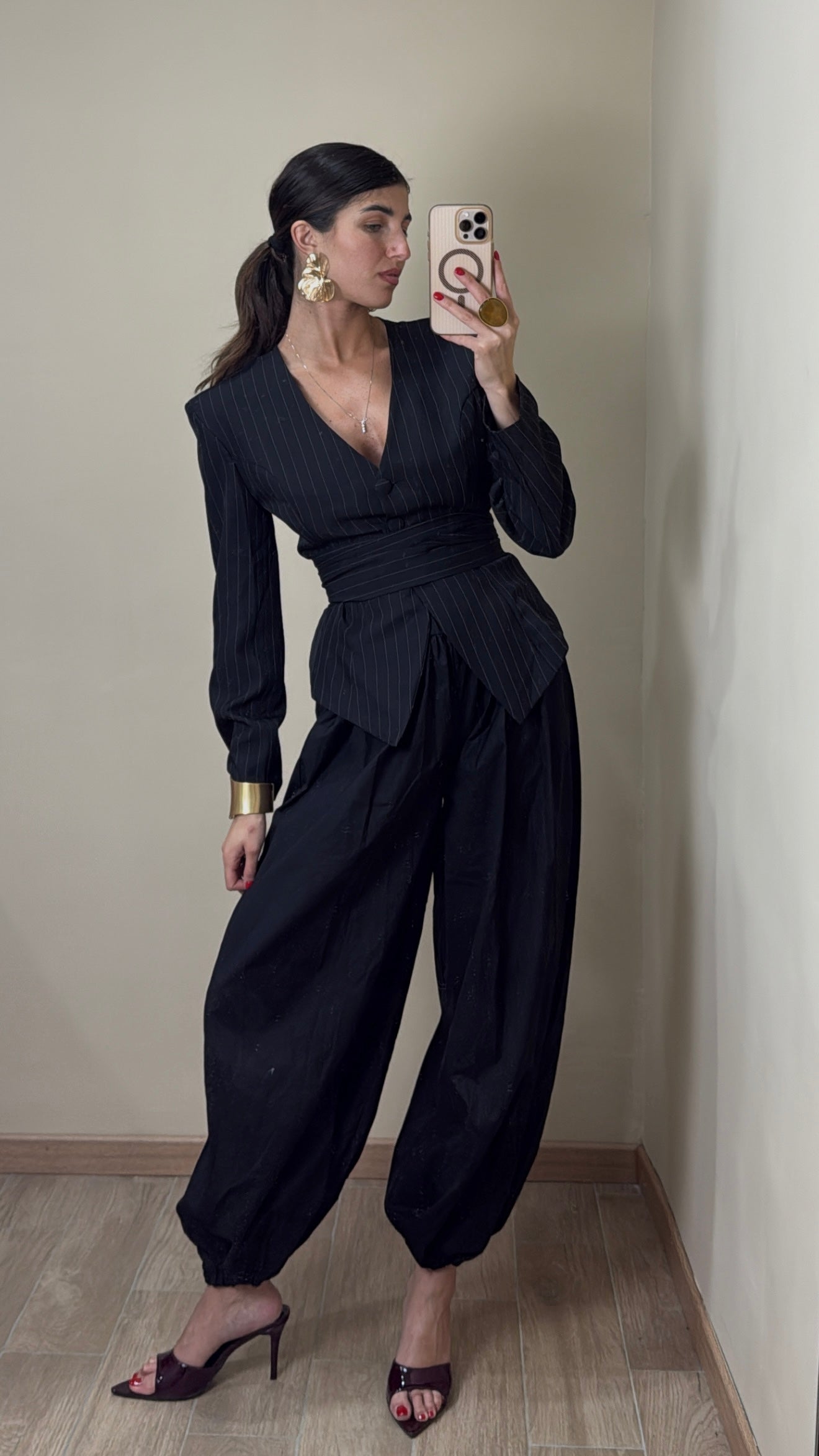 Pantalone palloncino in cotone - LadyB Shop Online