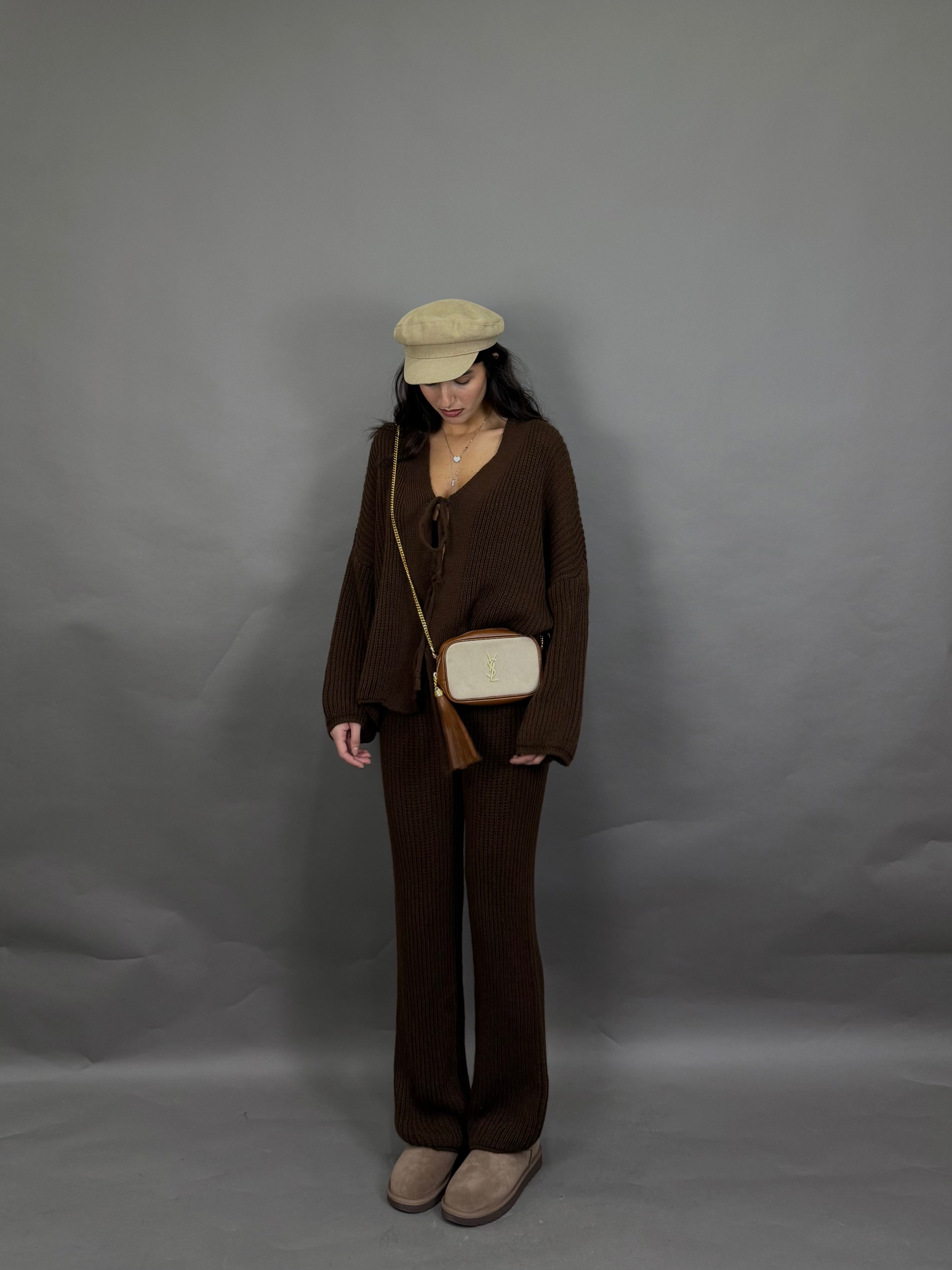 Coordinato Rubi marrone