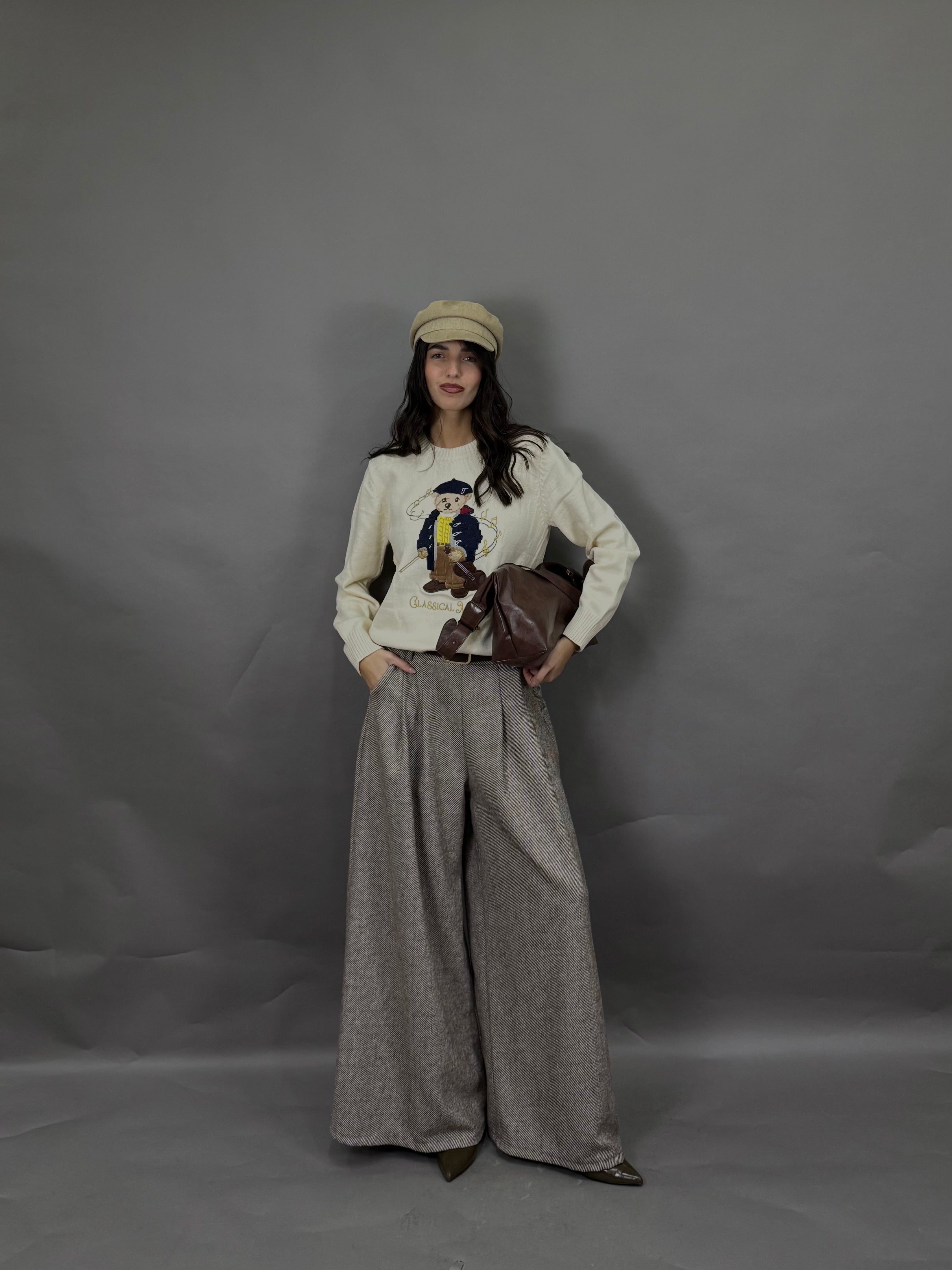 Pantalone con cintura