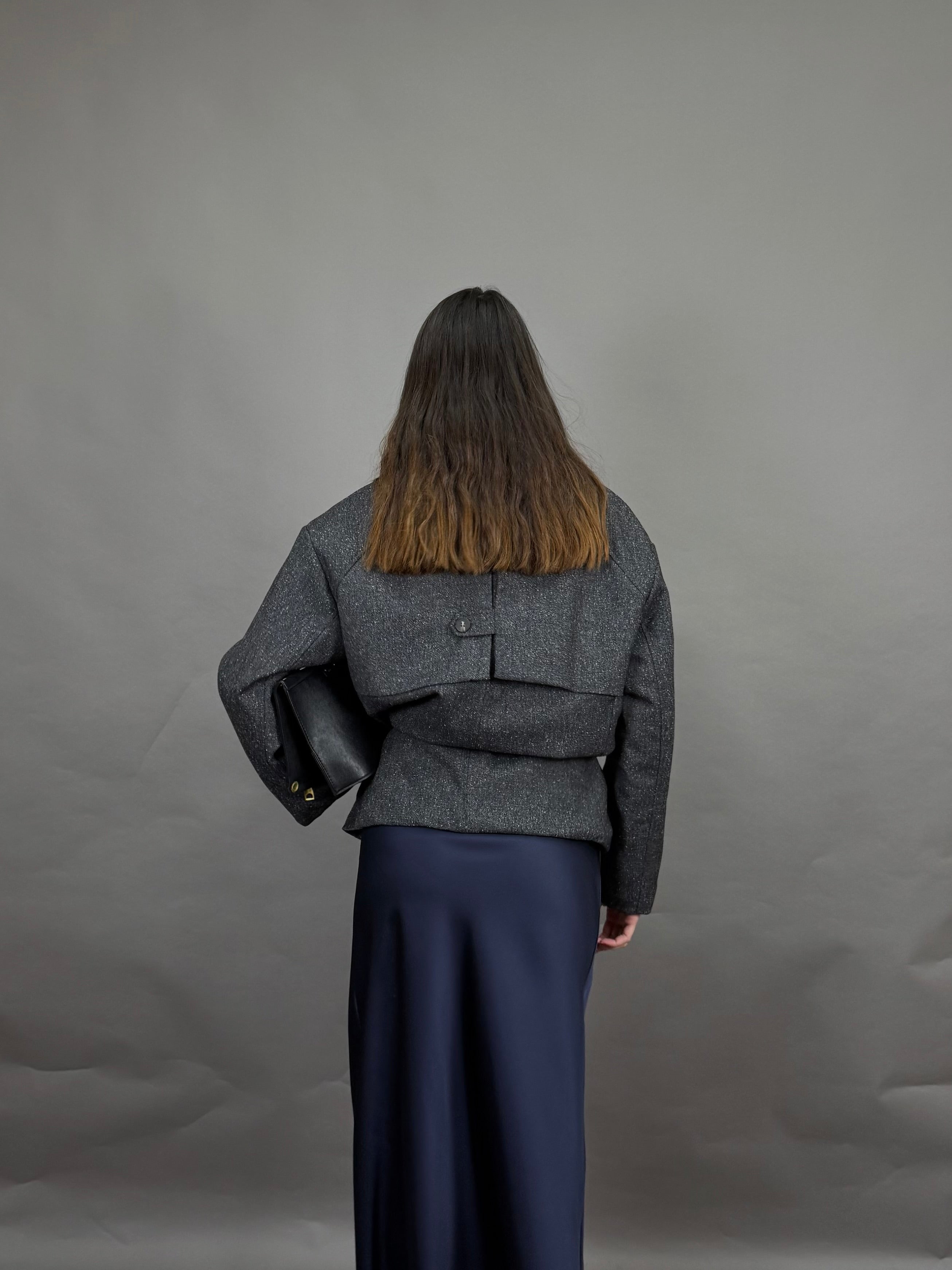 Giubbotto grigio lumina