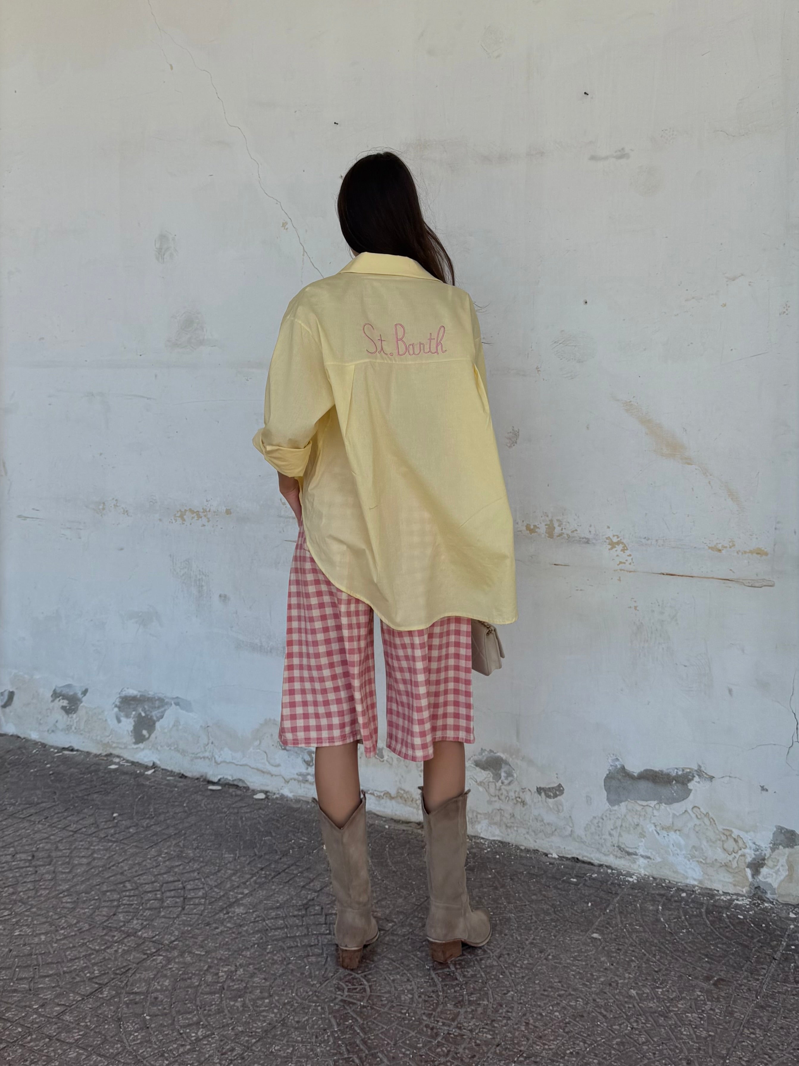 Camicia Saint B gialla