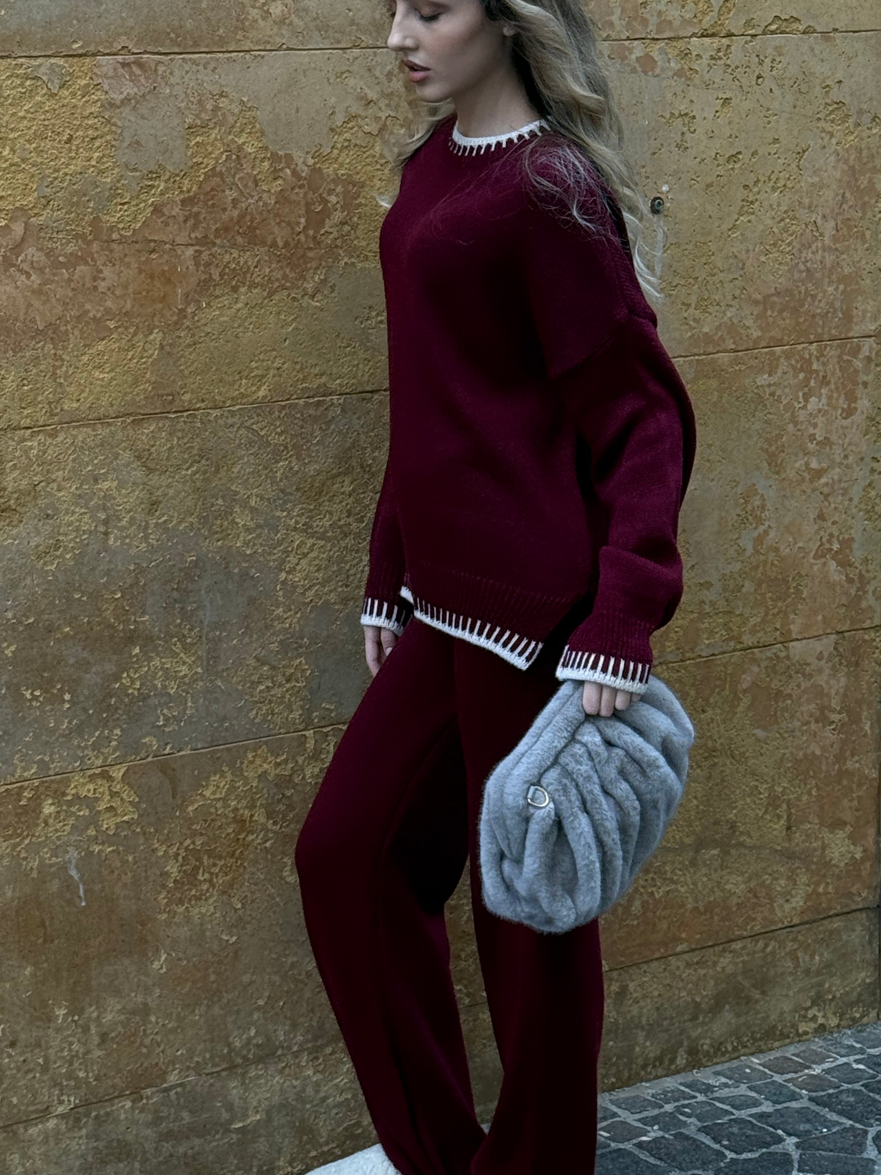 Coordinato Alaska 2.0 Bordeaux