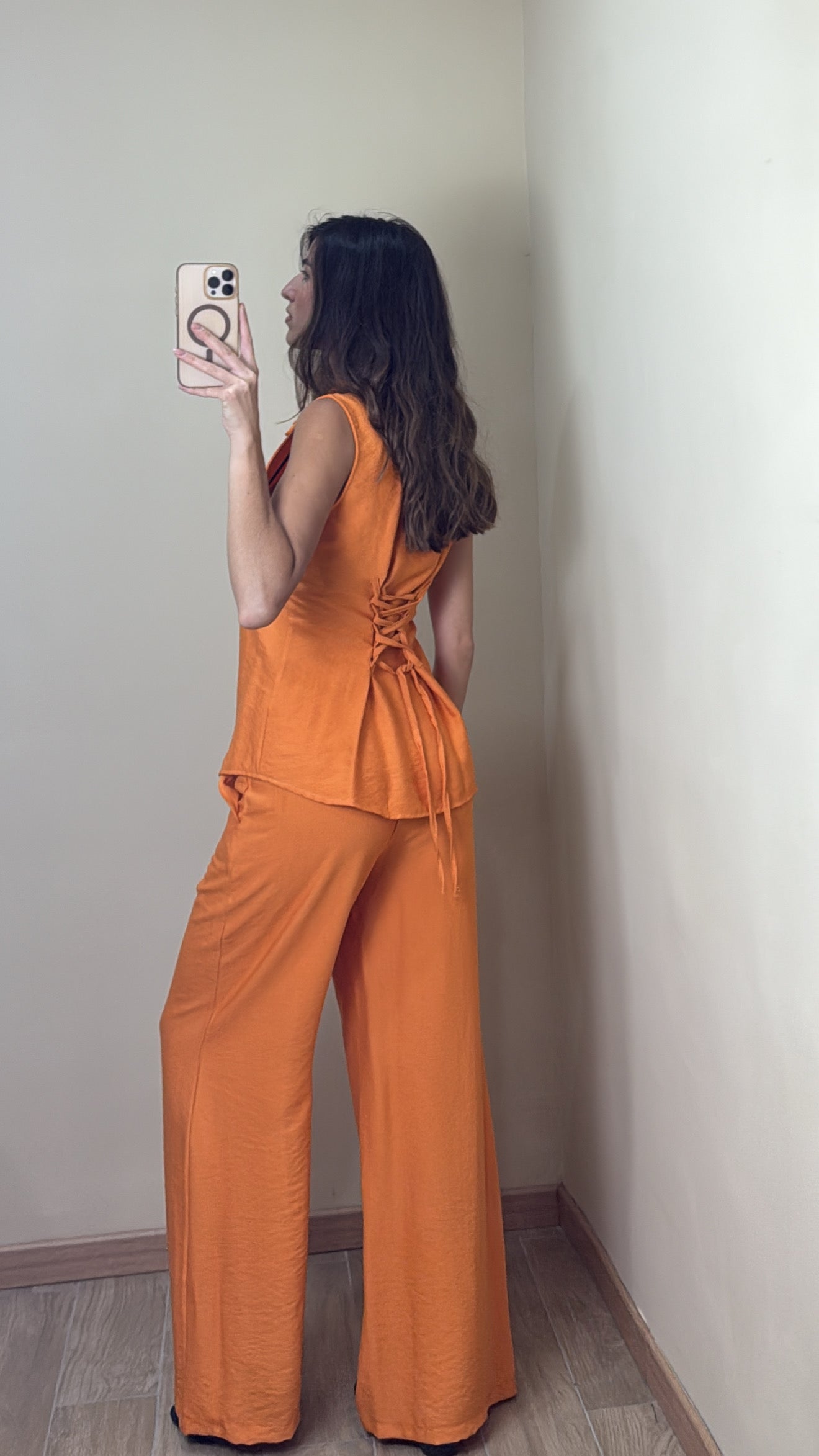 Coordinato Miller arancione - LadyB Shop Online