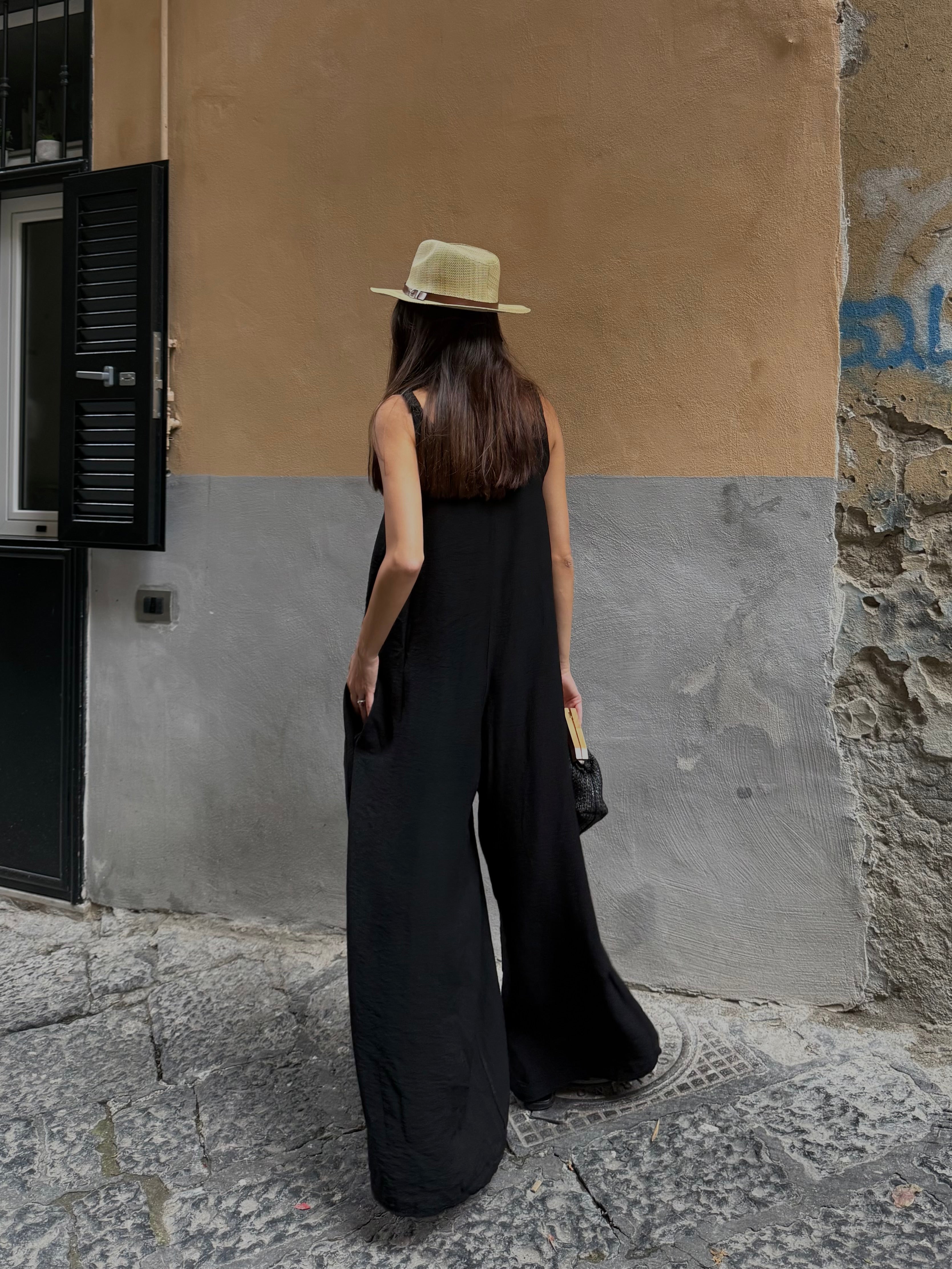 Jumpsuite formentera nero - LadyB Shop Online