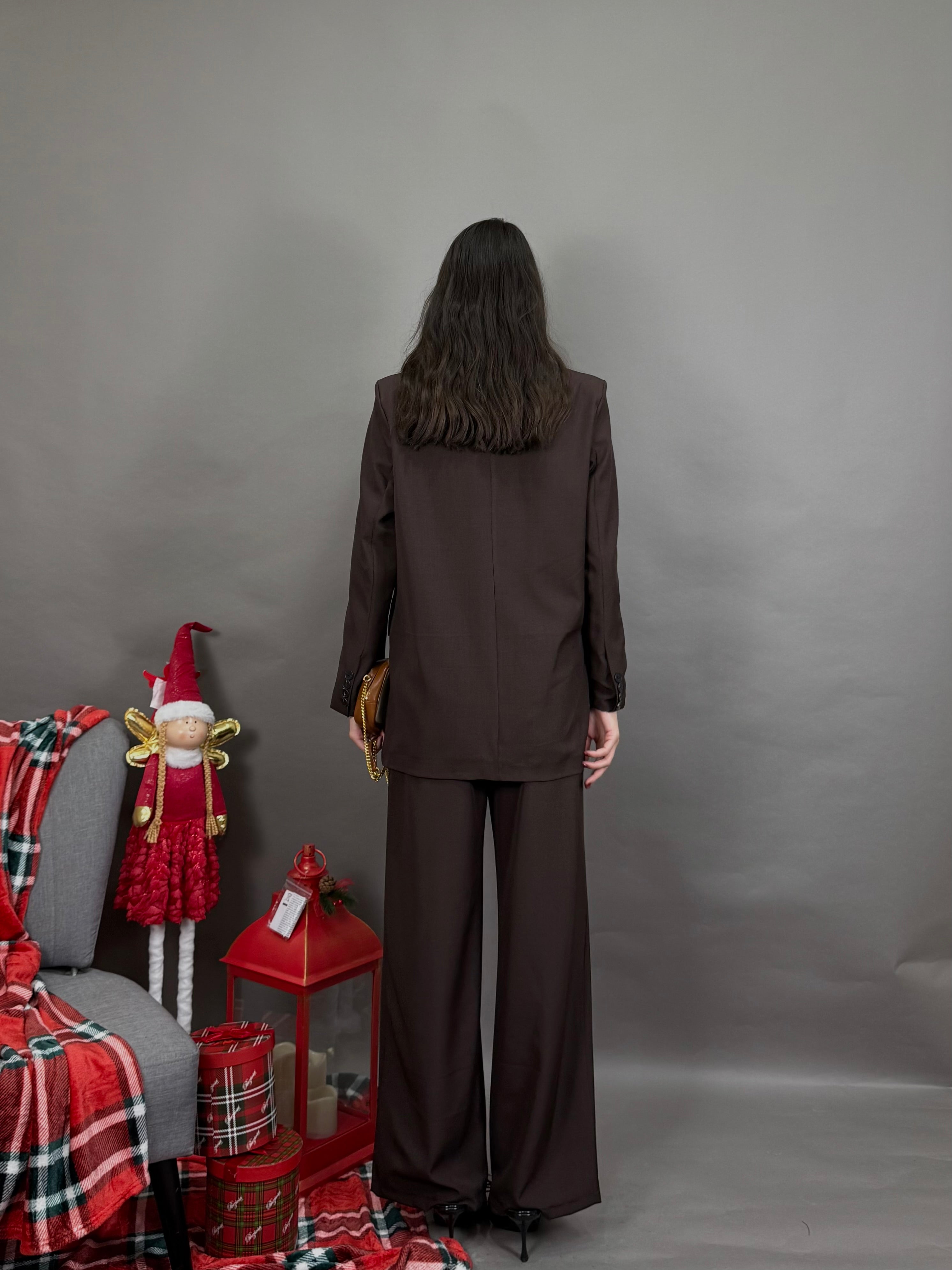 Tailleur Holiday marrone