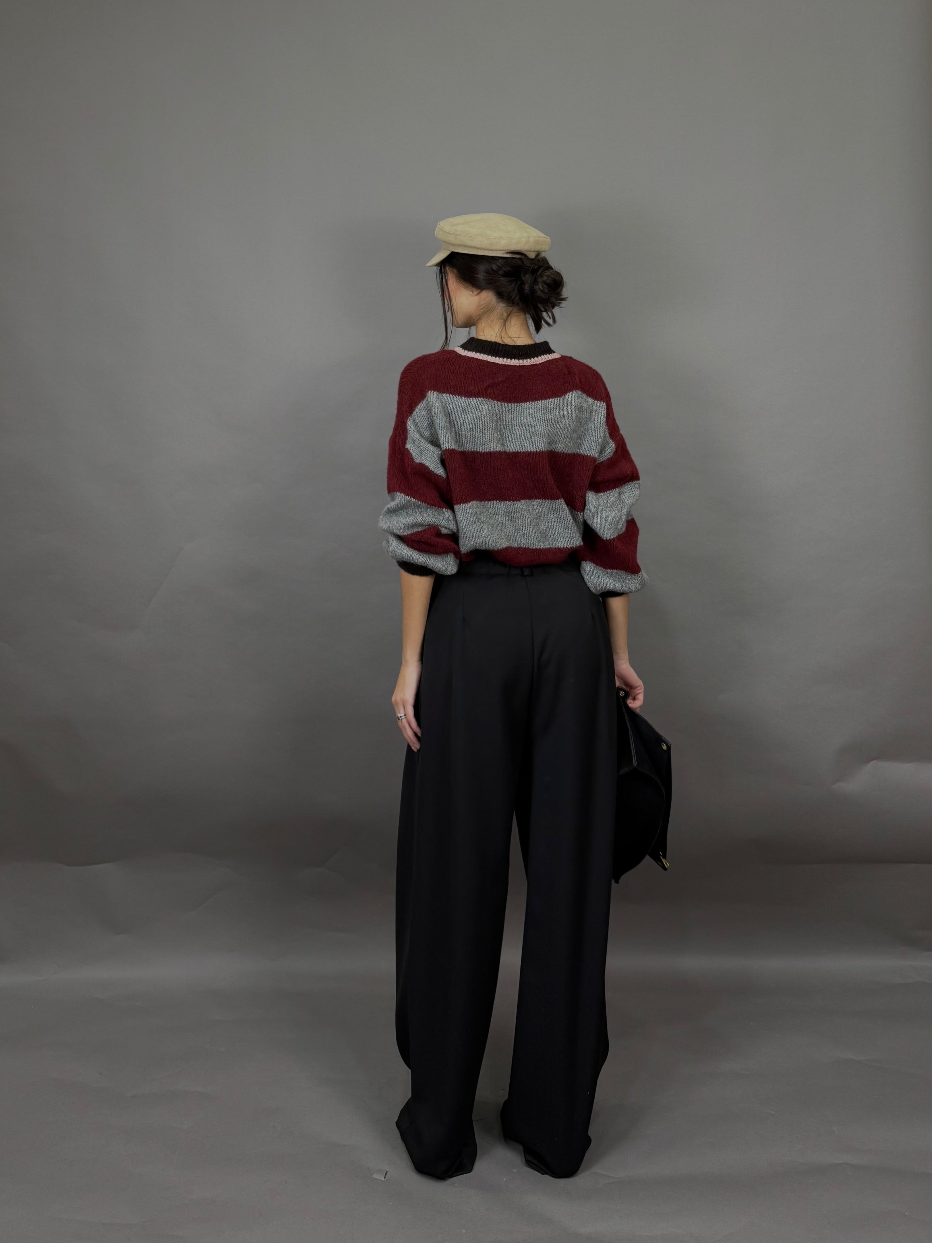 Pantalone storto nero