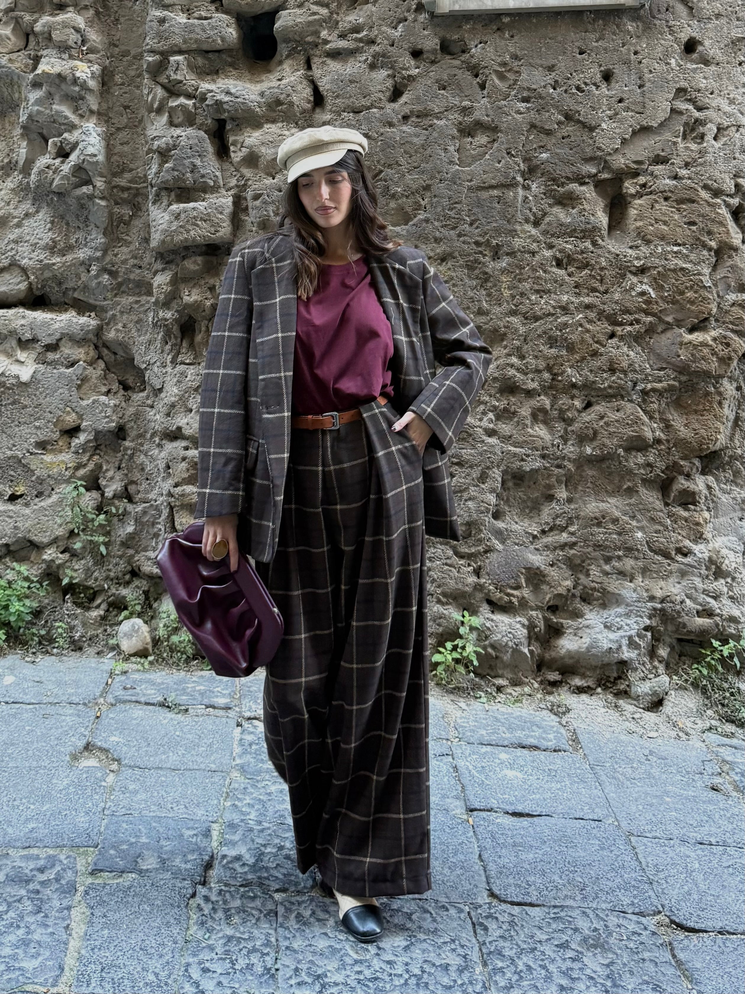 Pantalone flanella lumina