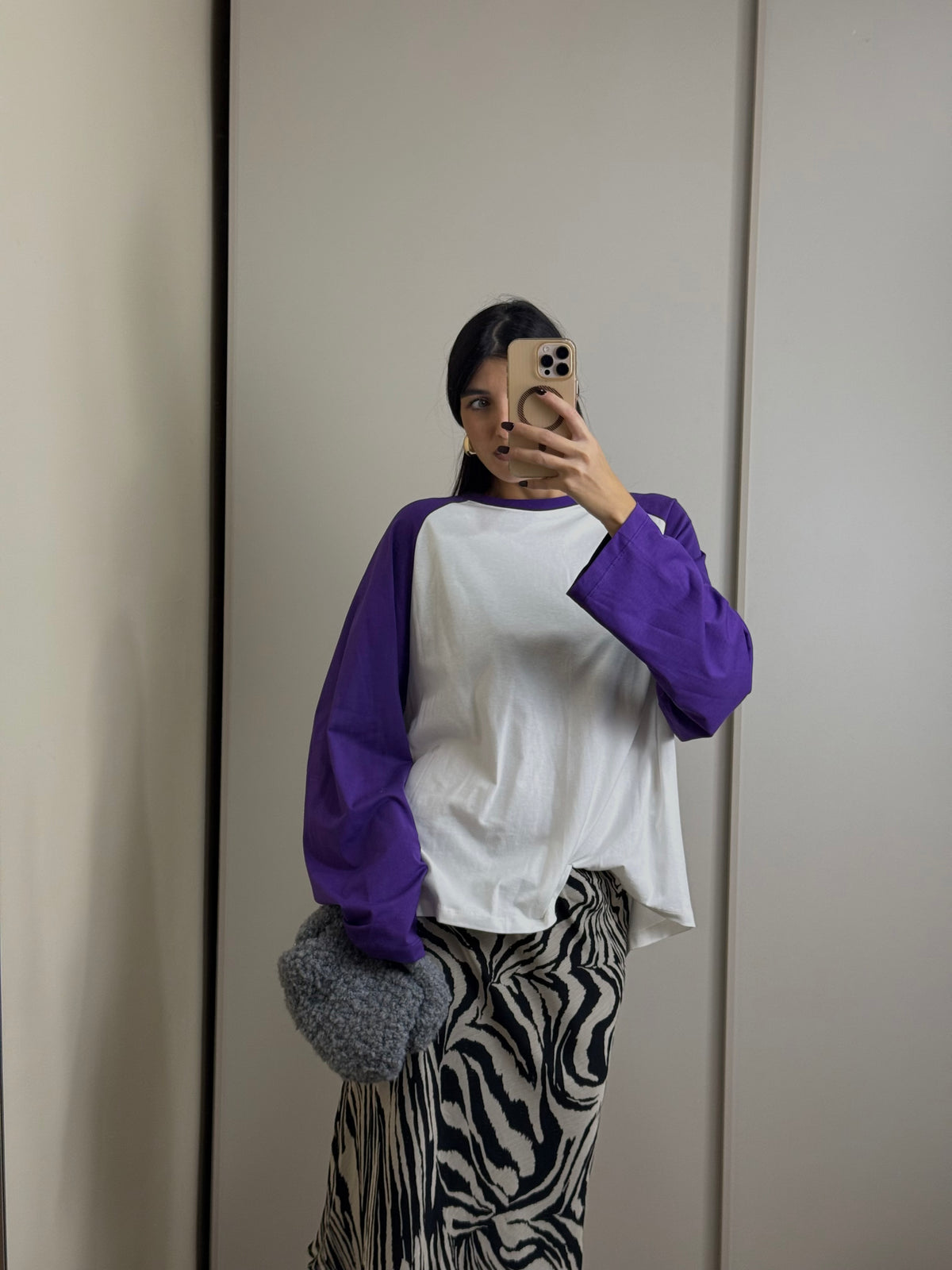 Maglia duble color