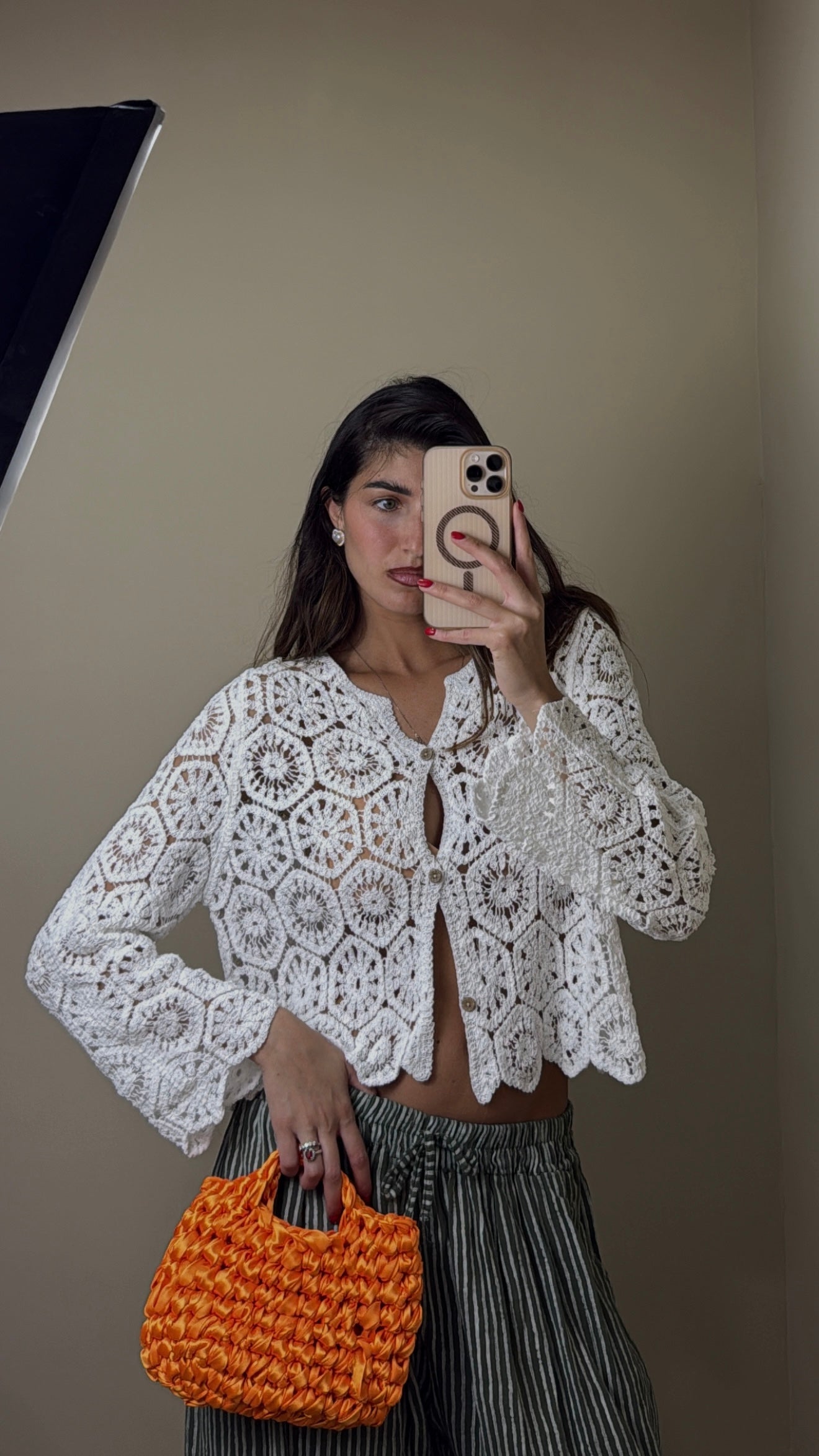 Cardigan traforato - LadyB Shop Online