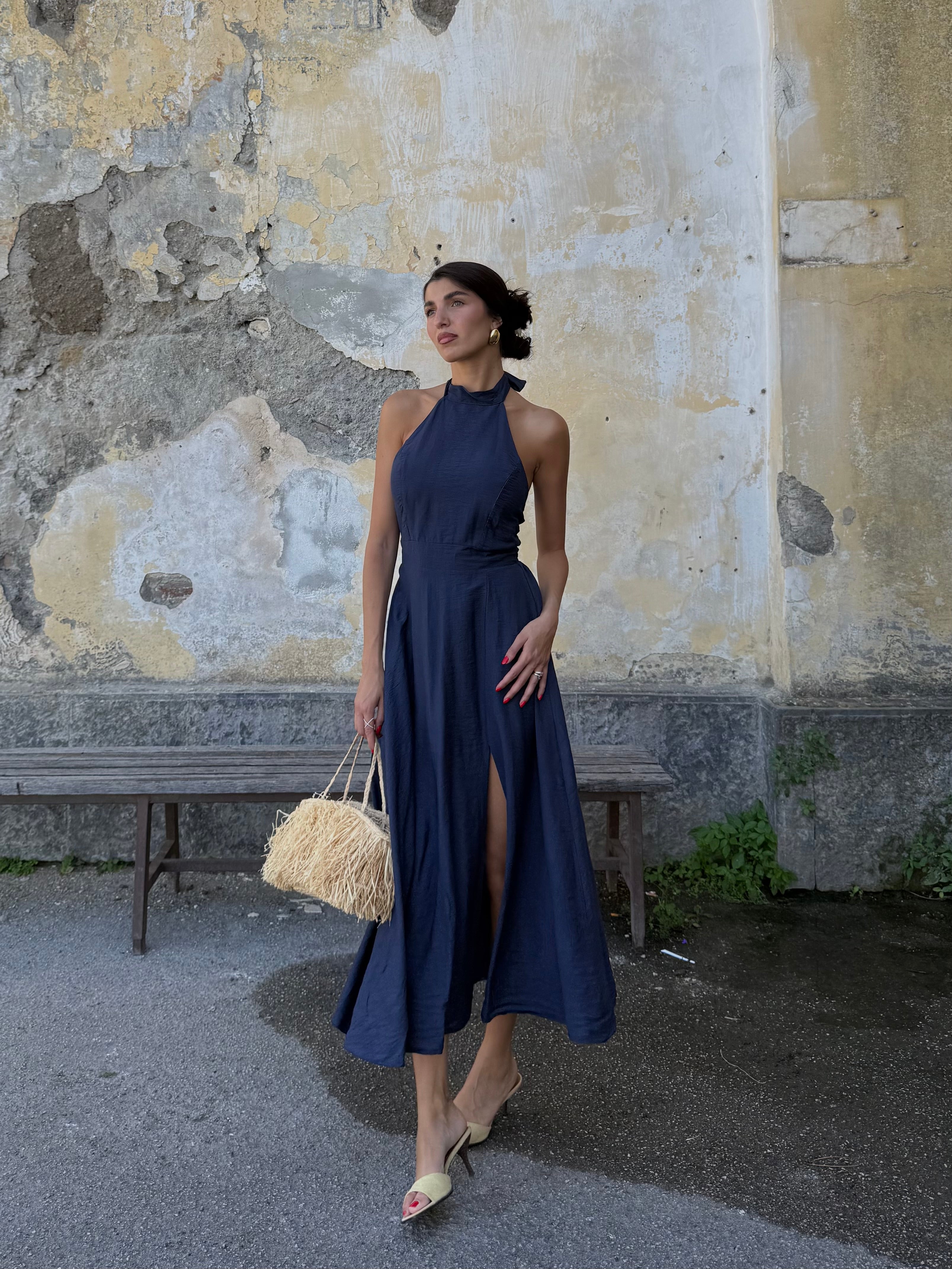 Dress scollo americana