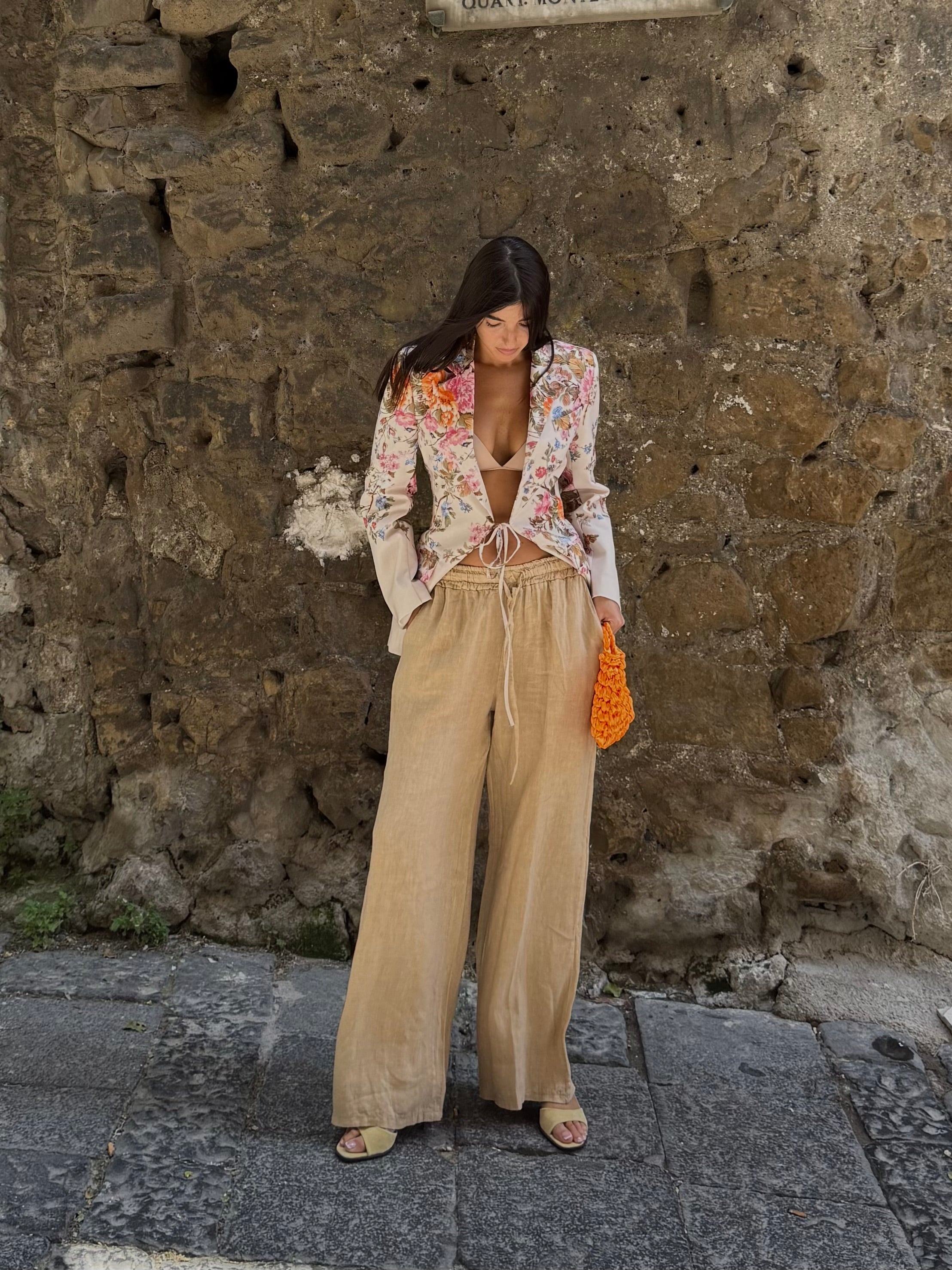 Pantalone in lino