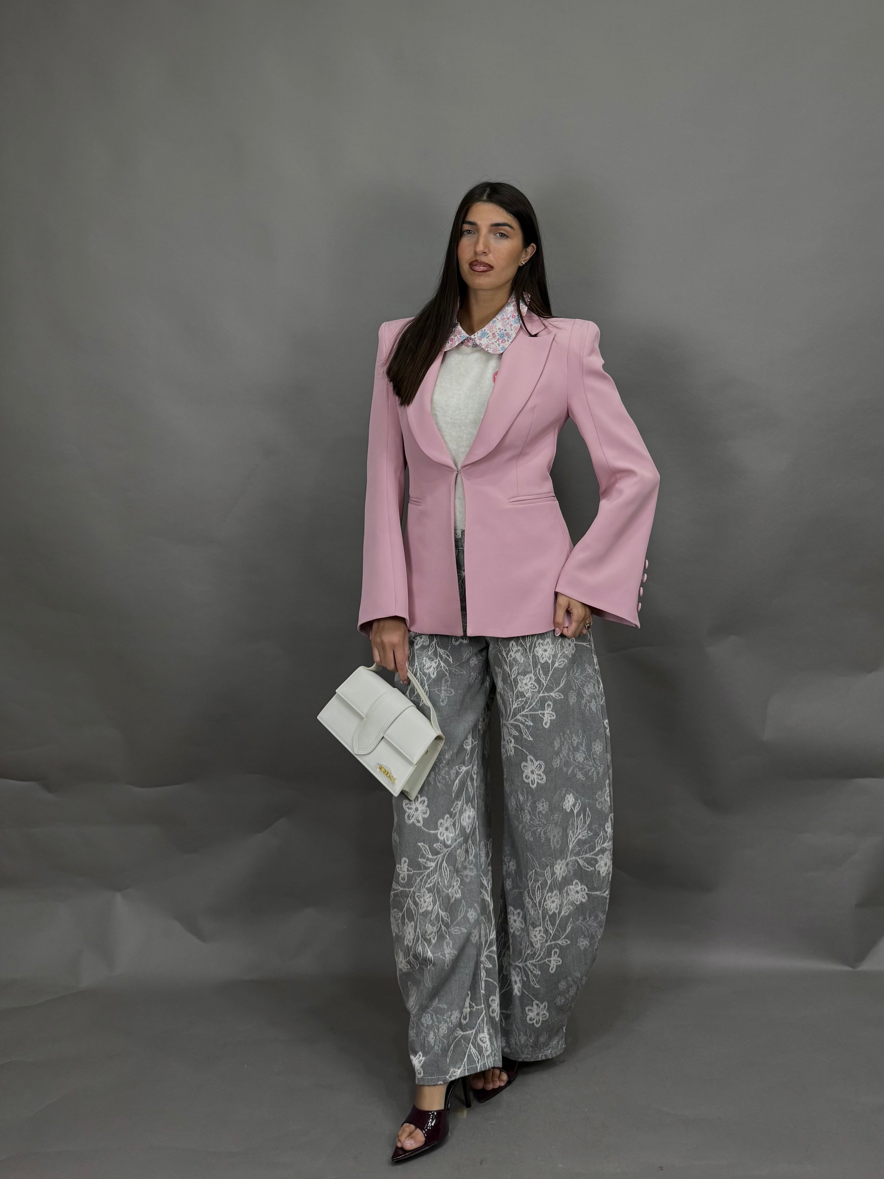 Blazer rosa lumina