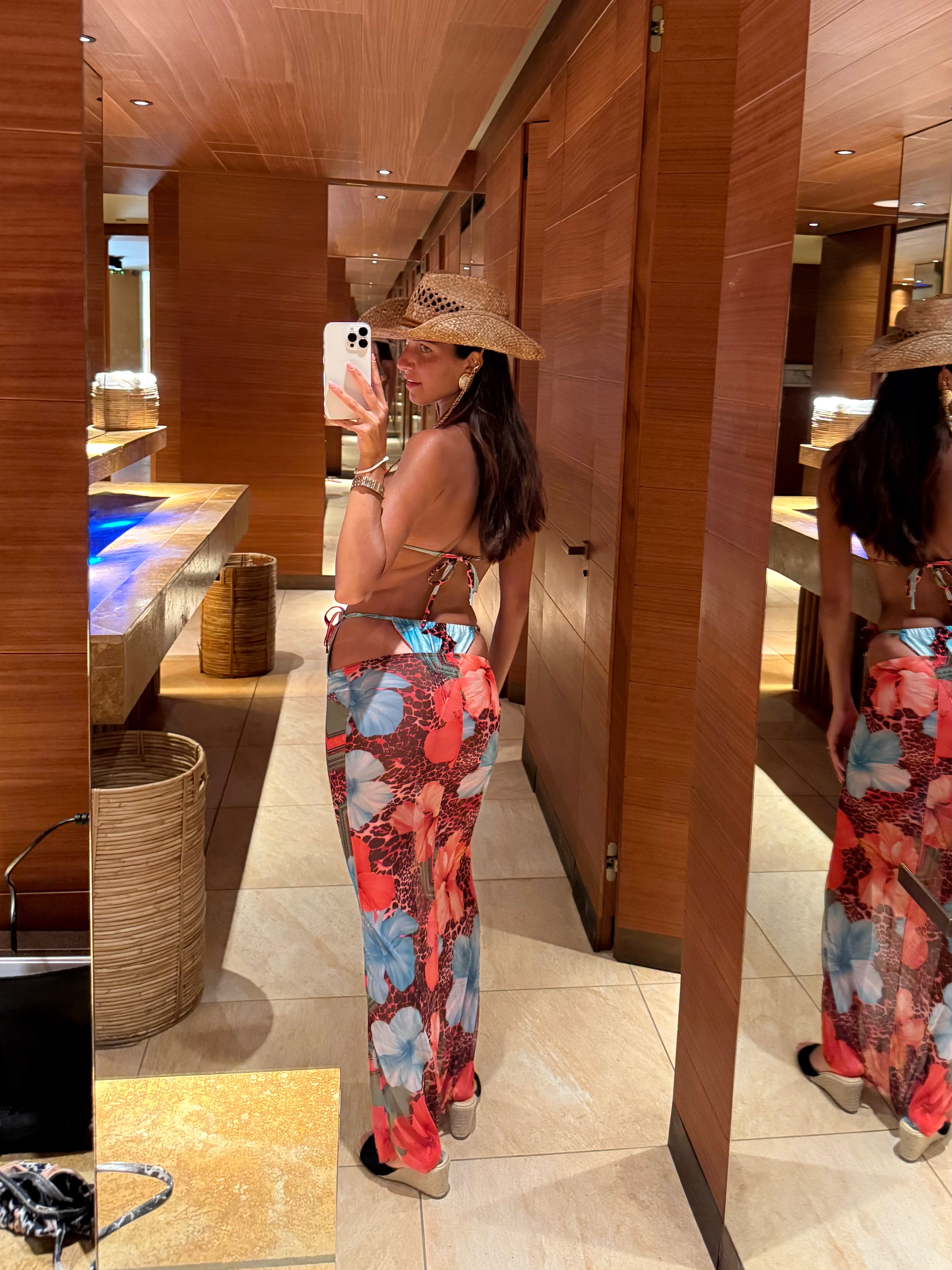 Copricostume + bikini zuma arancio - LadyB Shop Online