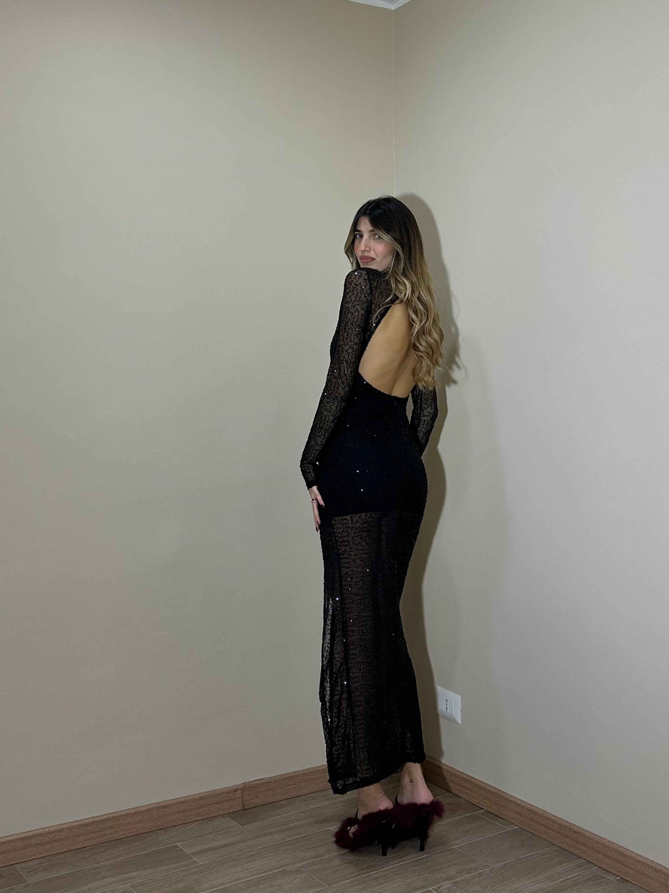 Dress New Year nero - LadyB Shop Online