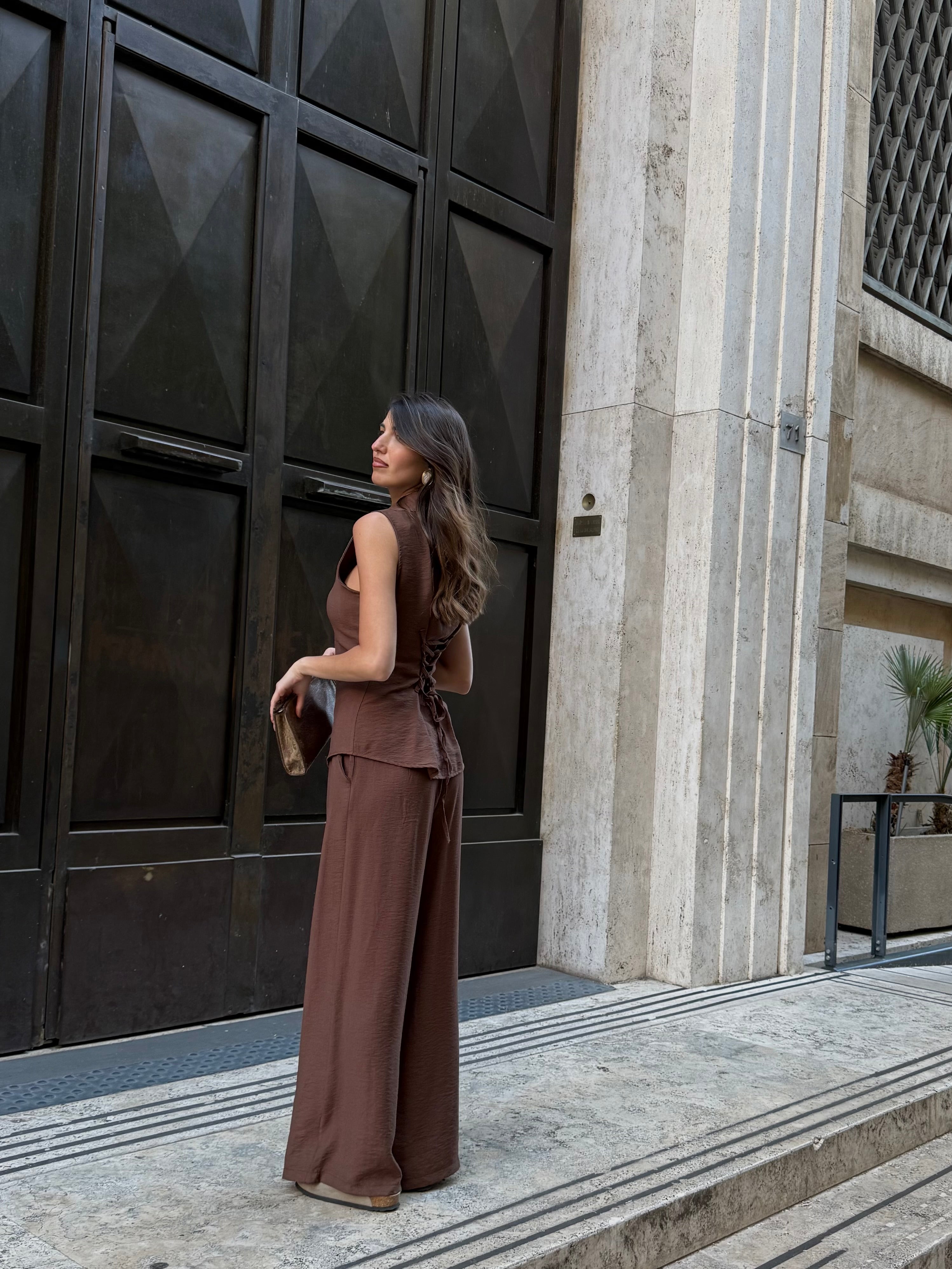 Coordinato Miller marrone - LadyB Shop Online