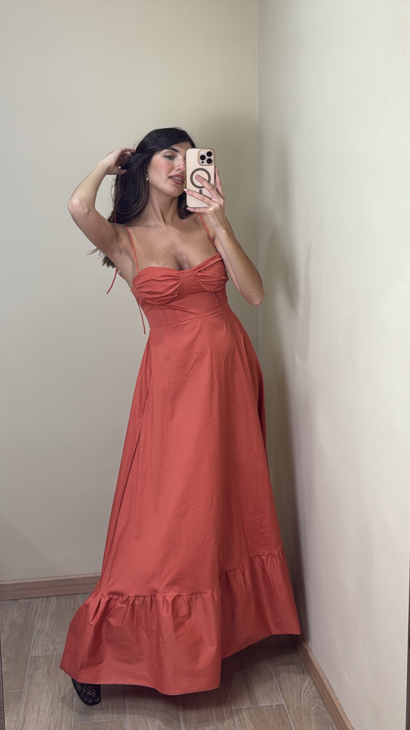 Dress ZR salmone - LadyB Shop Online