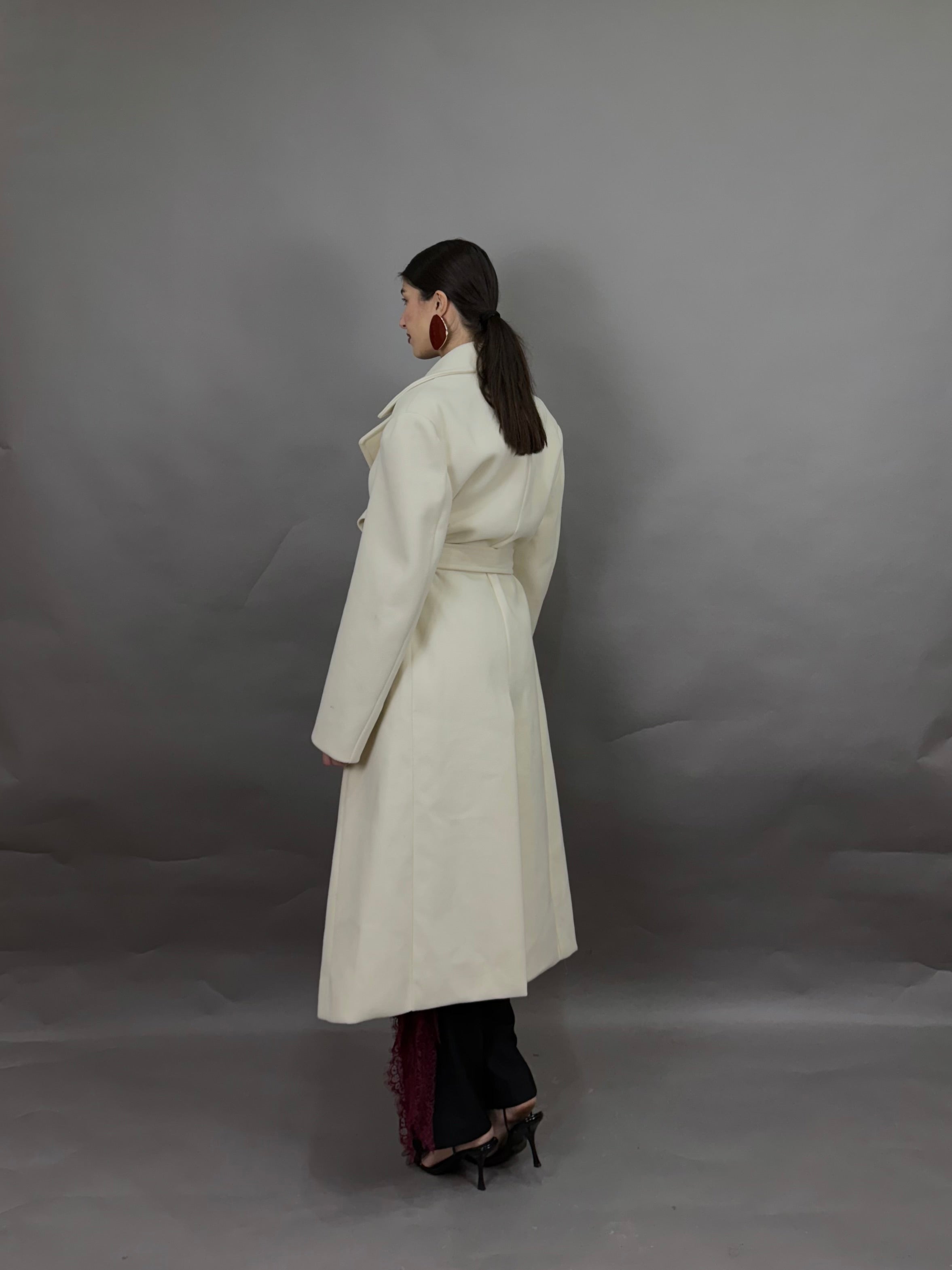 Cappotto panna lumina