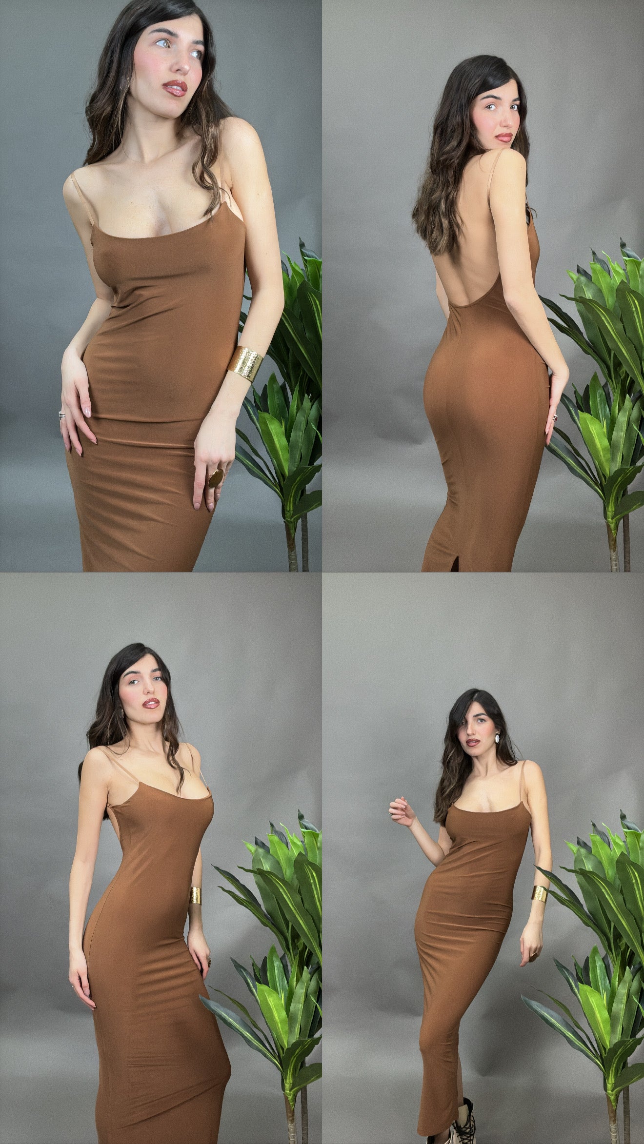 Dress Skims marrone - LadyB Shop Online